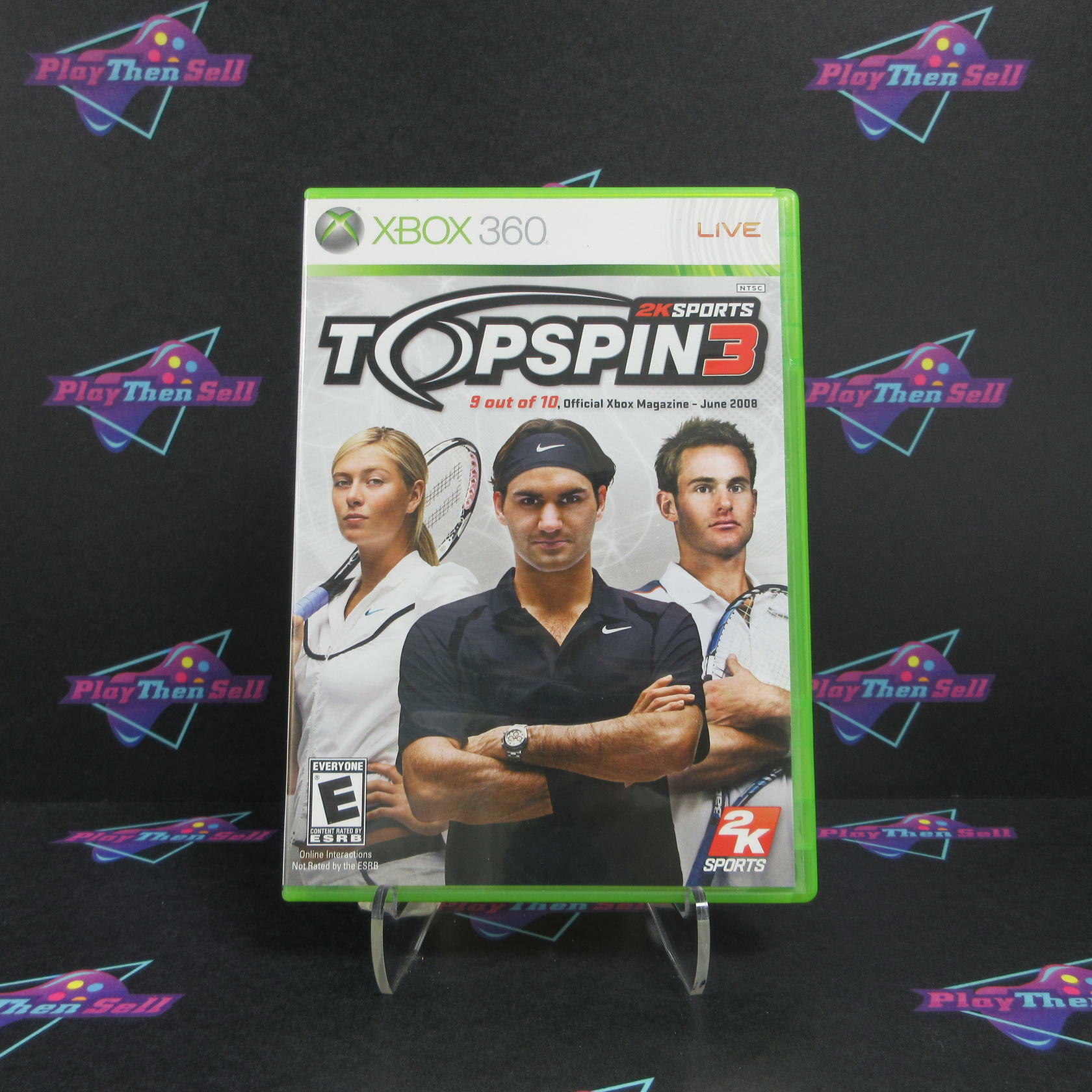 Top Spin 3 Xbox 360 - Like New