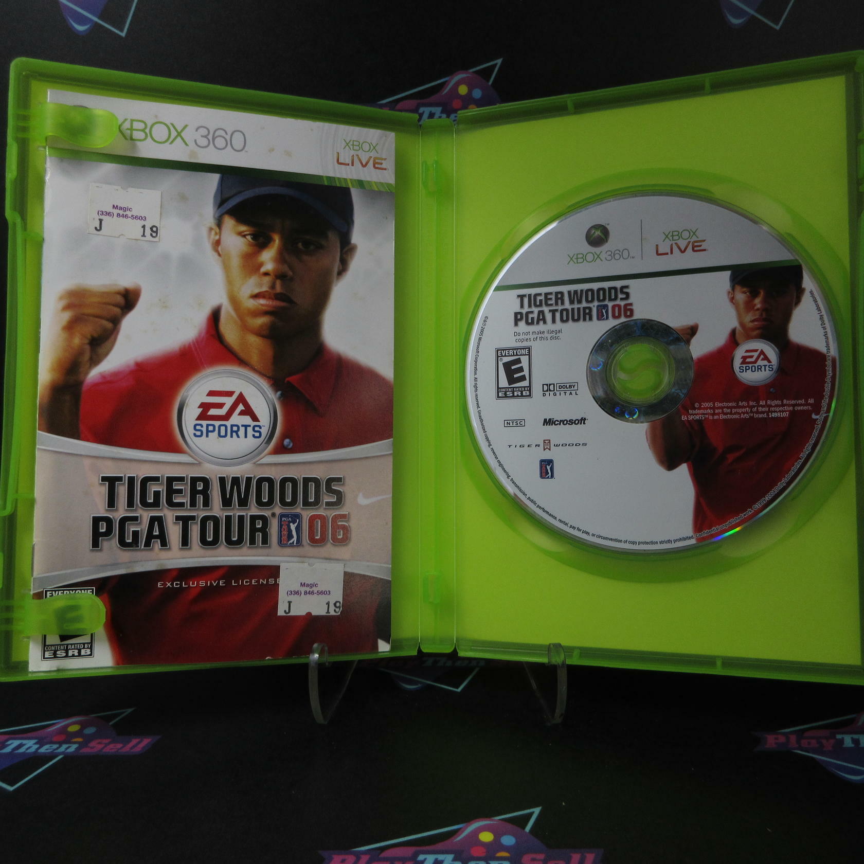 Tiger Woods PGA Tour 2006 - Xbox 360 MD Complete CIB - Very Good