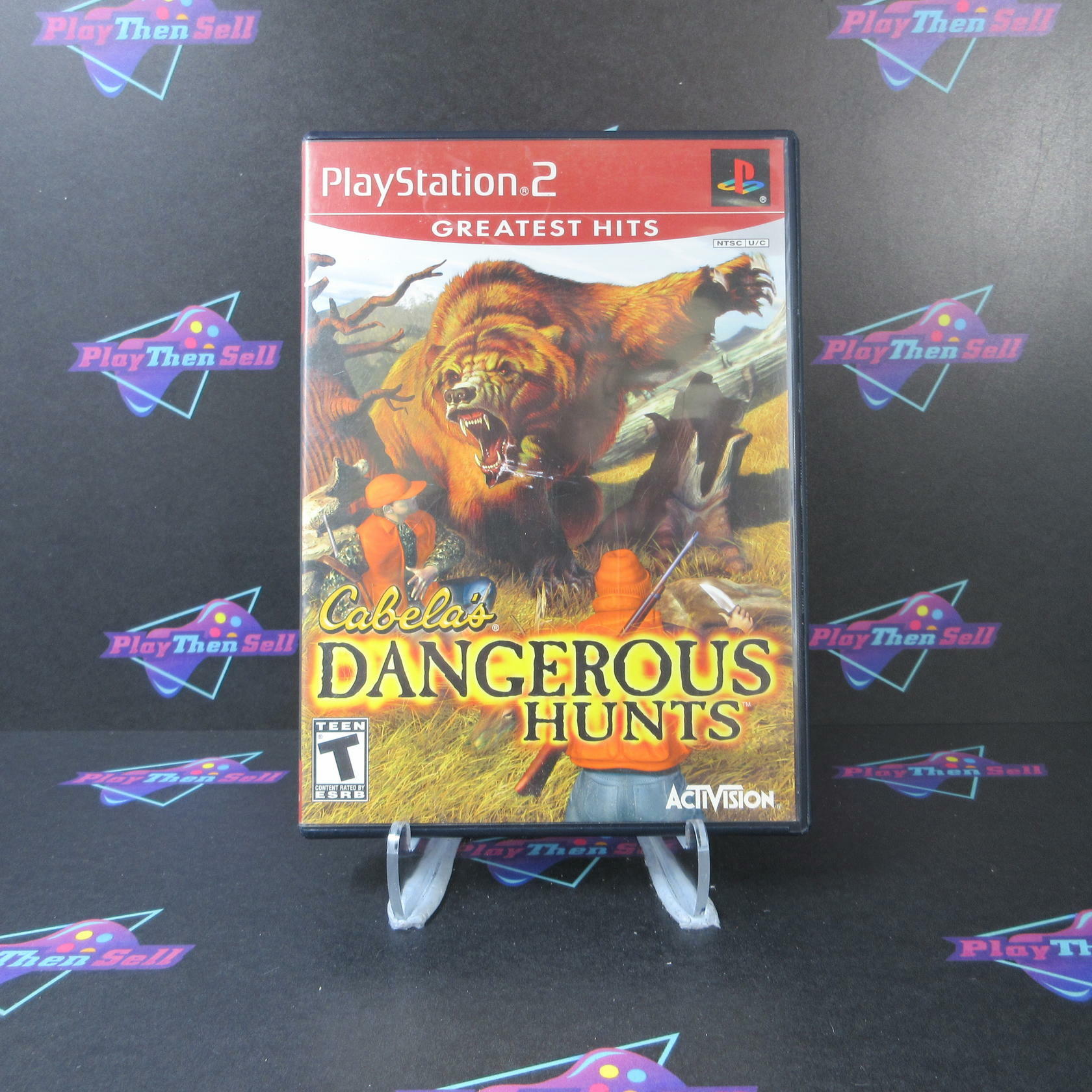Cabela's Dangerous Hunts GH +Reg Card PS2 PlayStation 2 AD Complete CIB - Very Good