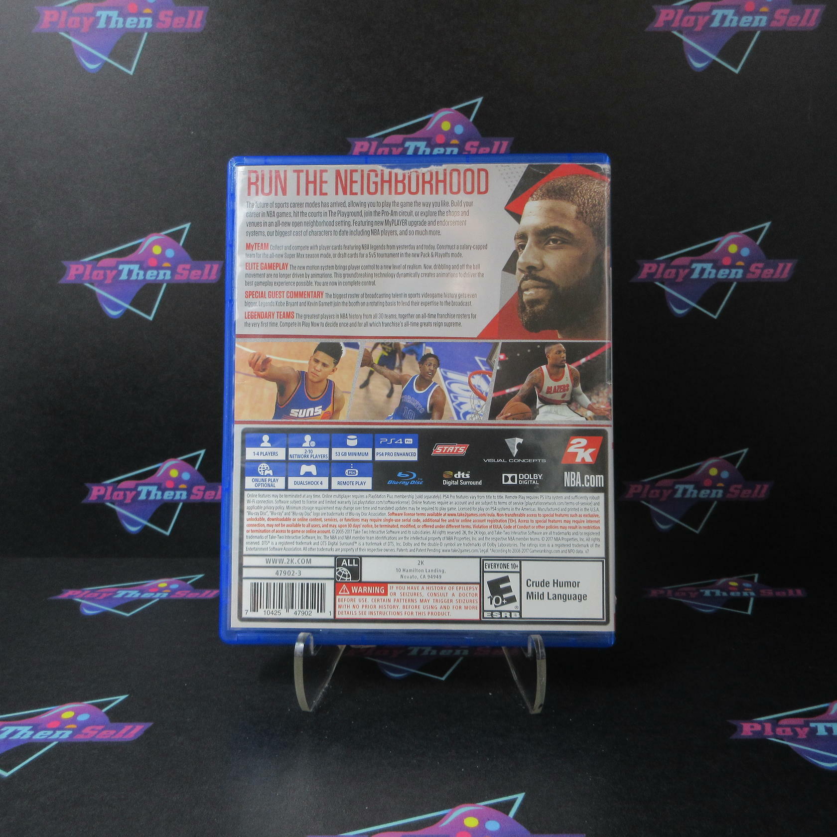 NBA 2K18 PS4 PlayStation 4 AD/DD - Very Good