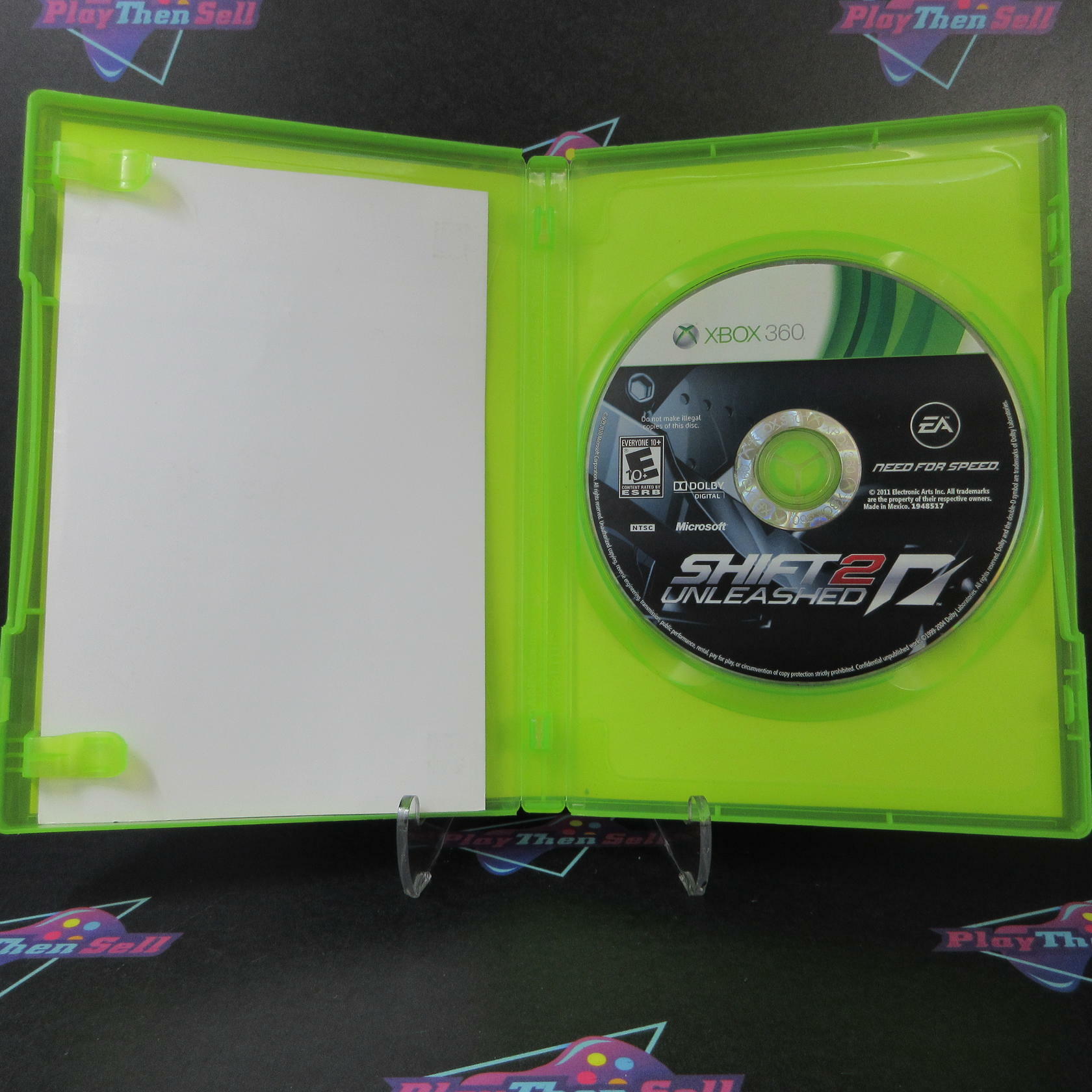 Shift 2 Unleashed Limited Edition Xbox 360 AD/NM - Very Good