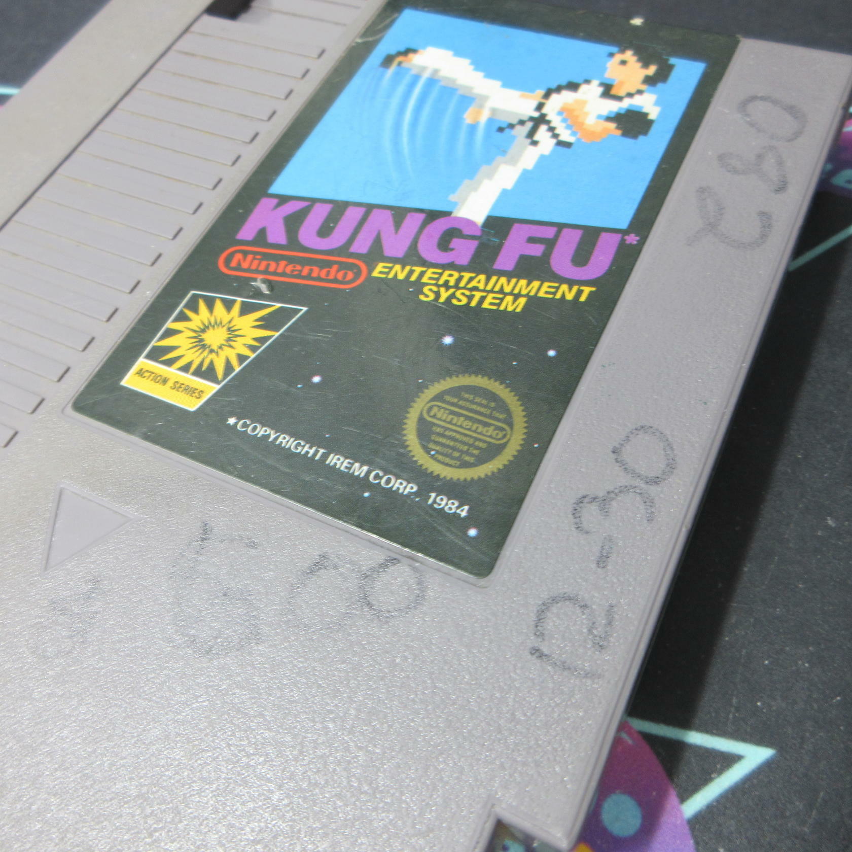 Kung Fu NES Nintendo Cartridge Only AD Authentic / Tested - Very Good