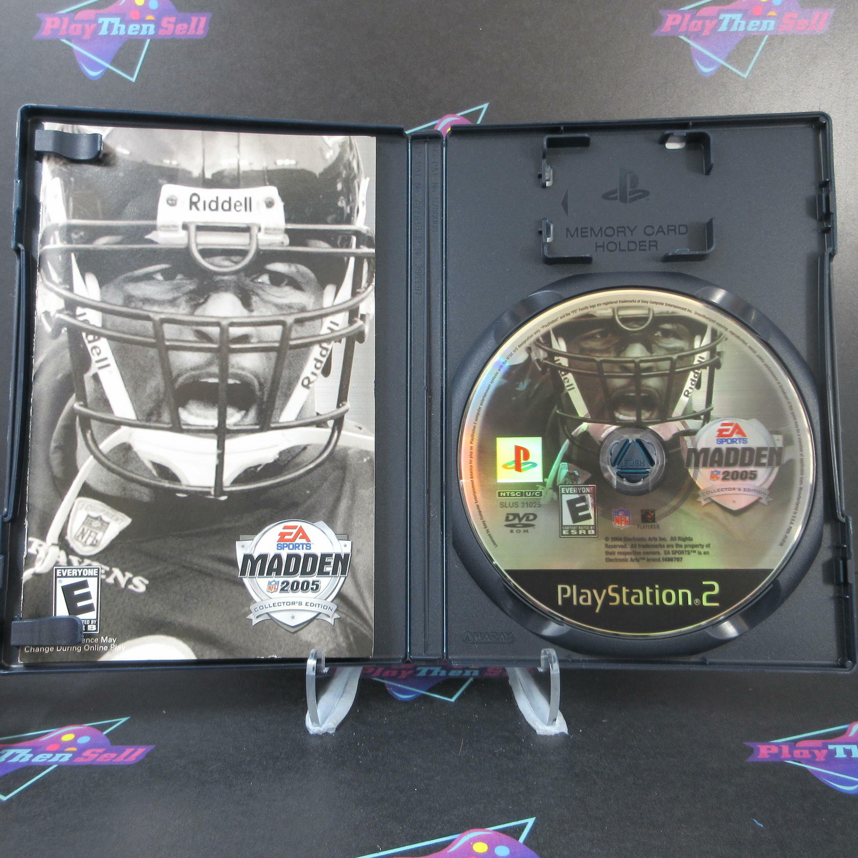 Madden NFL 2005 Collector's Edition PS2 PlayStation 2 AD Complete CIB - Very Good
