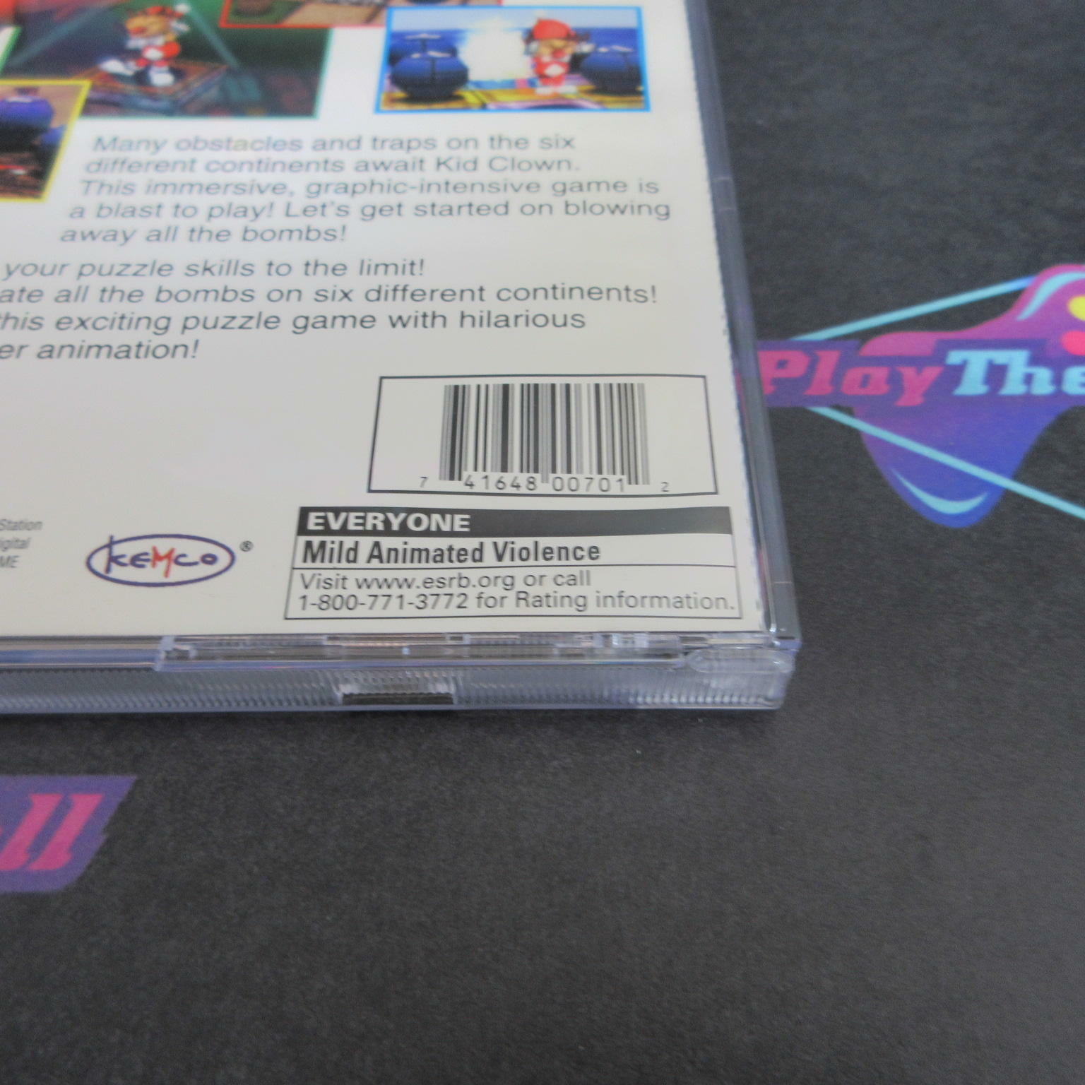 The Bombing Islands PS1 PlayStation 1 AD/NM - Very Good