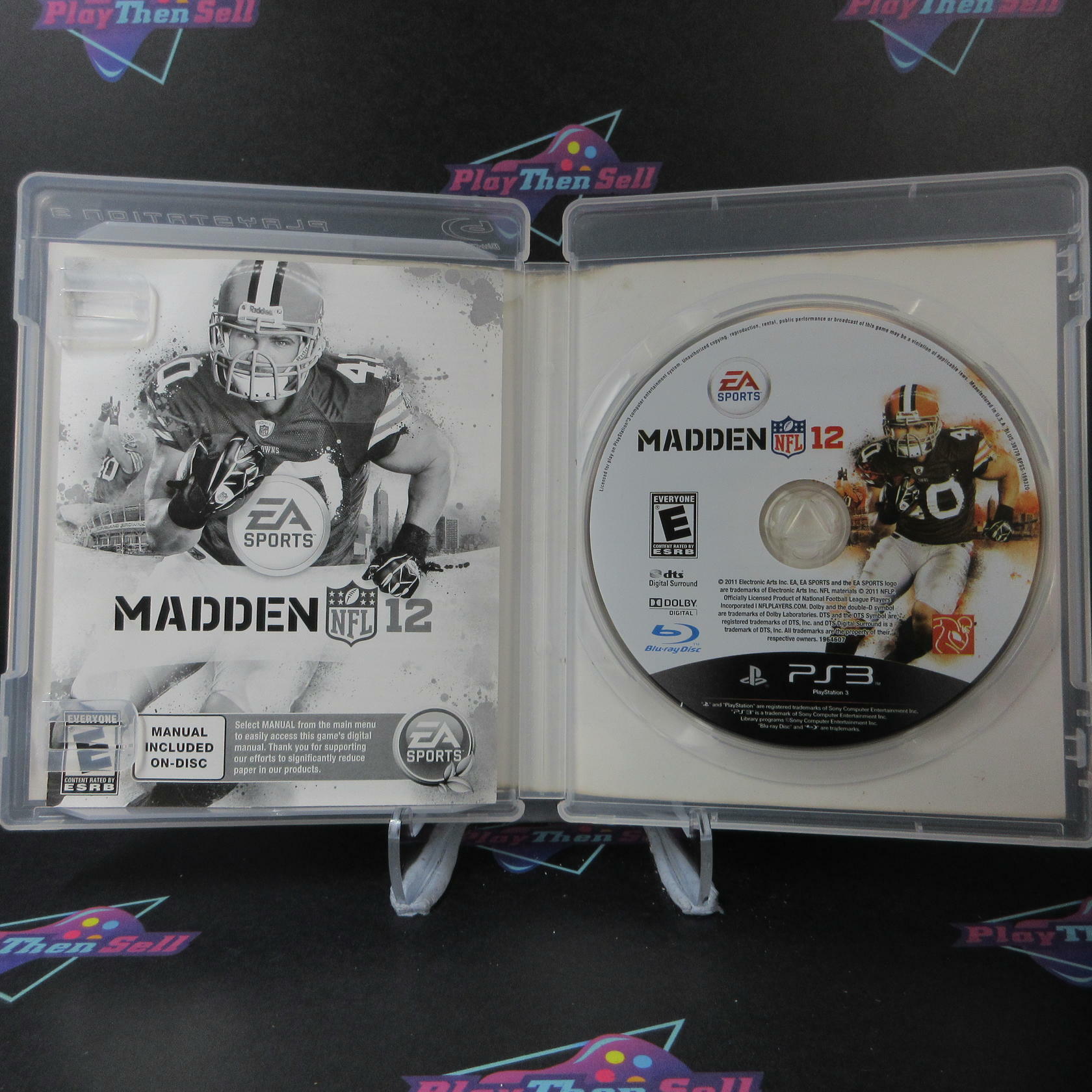 Madden NFL 12 PS3 PlayStation 3 AD Complete - Very Good