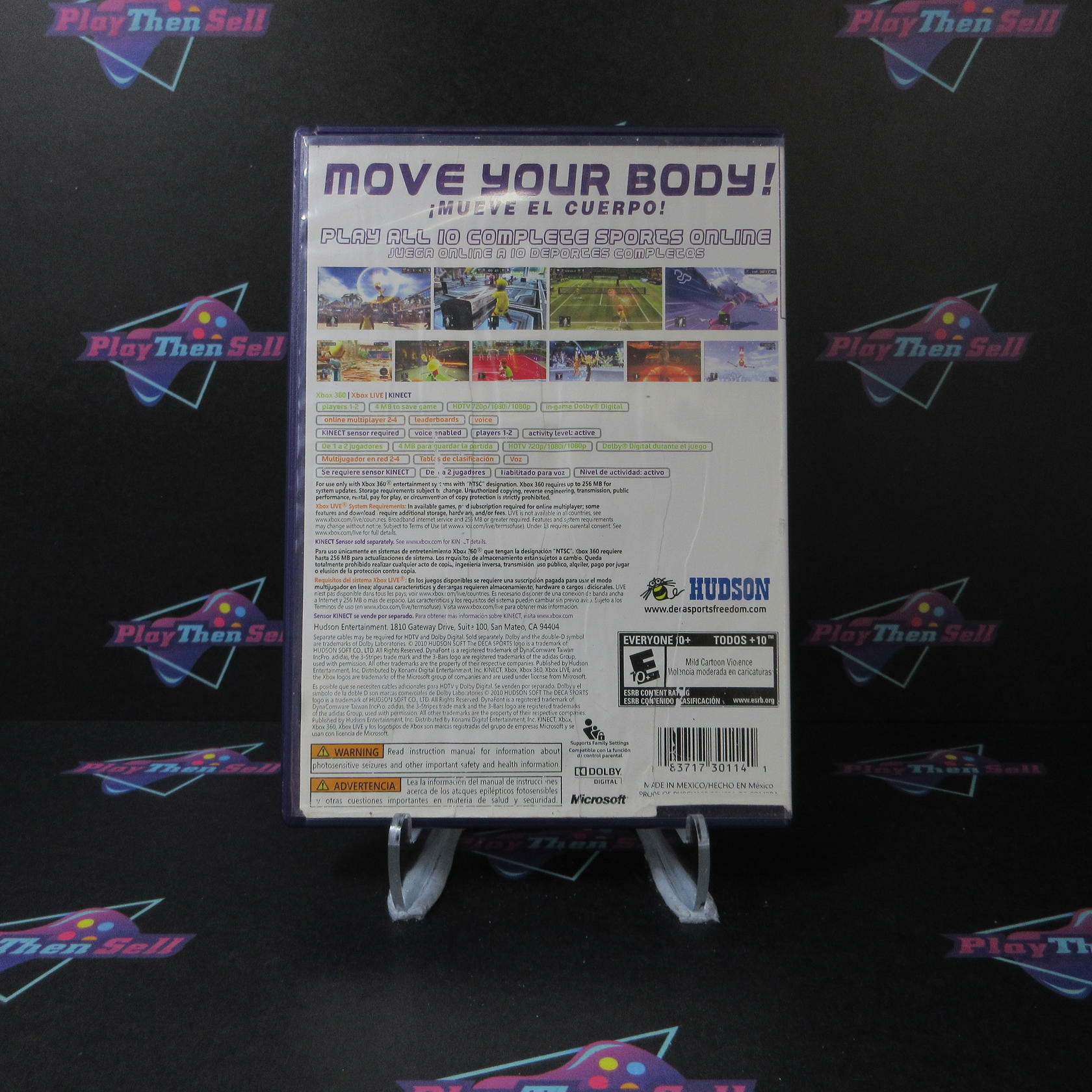 Deca Sports Freedom Xbox 360 AD/NM - Very Good