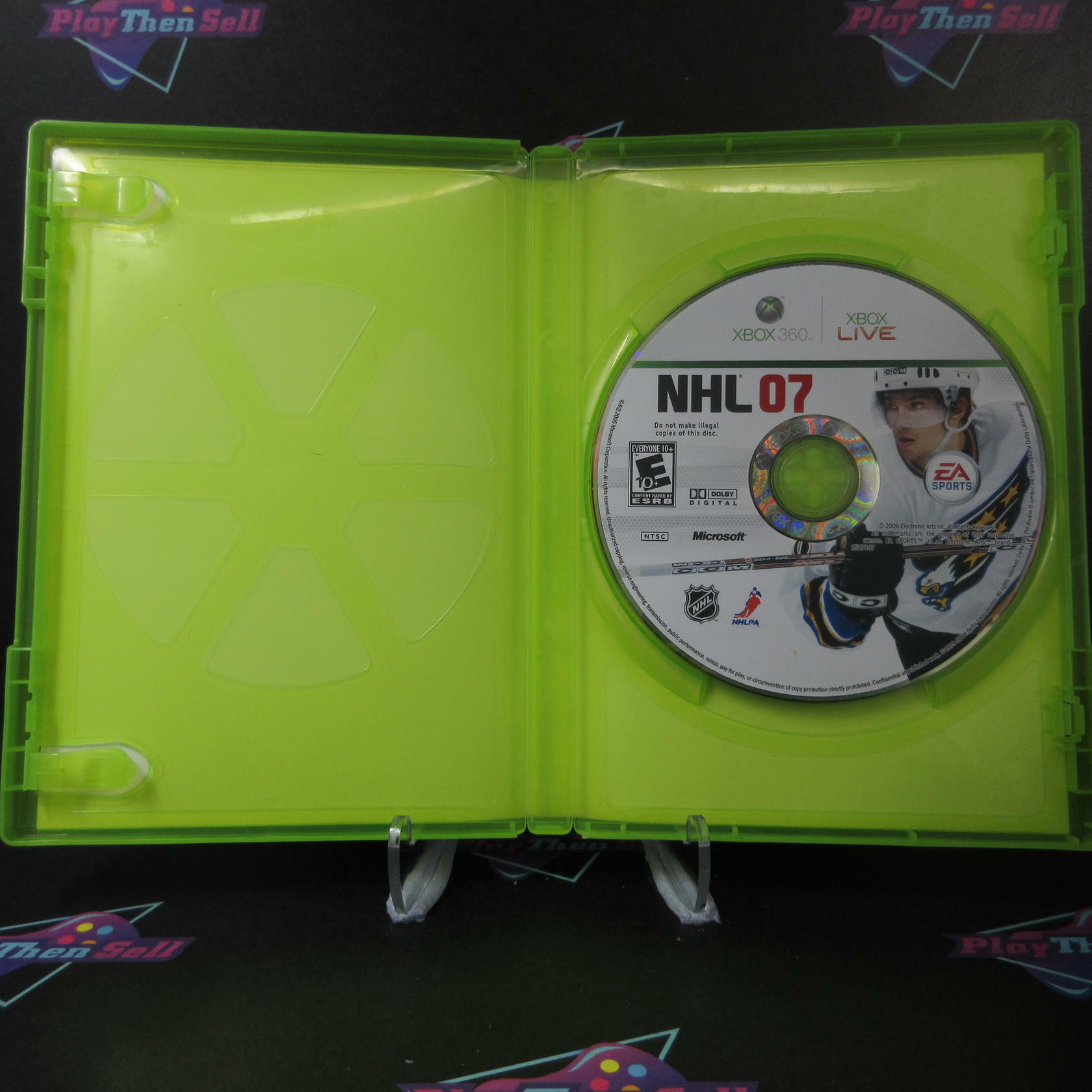 NHL 07 Xbox 360 AD/NM - Very Good
