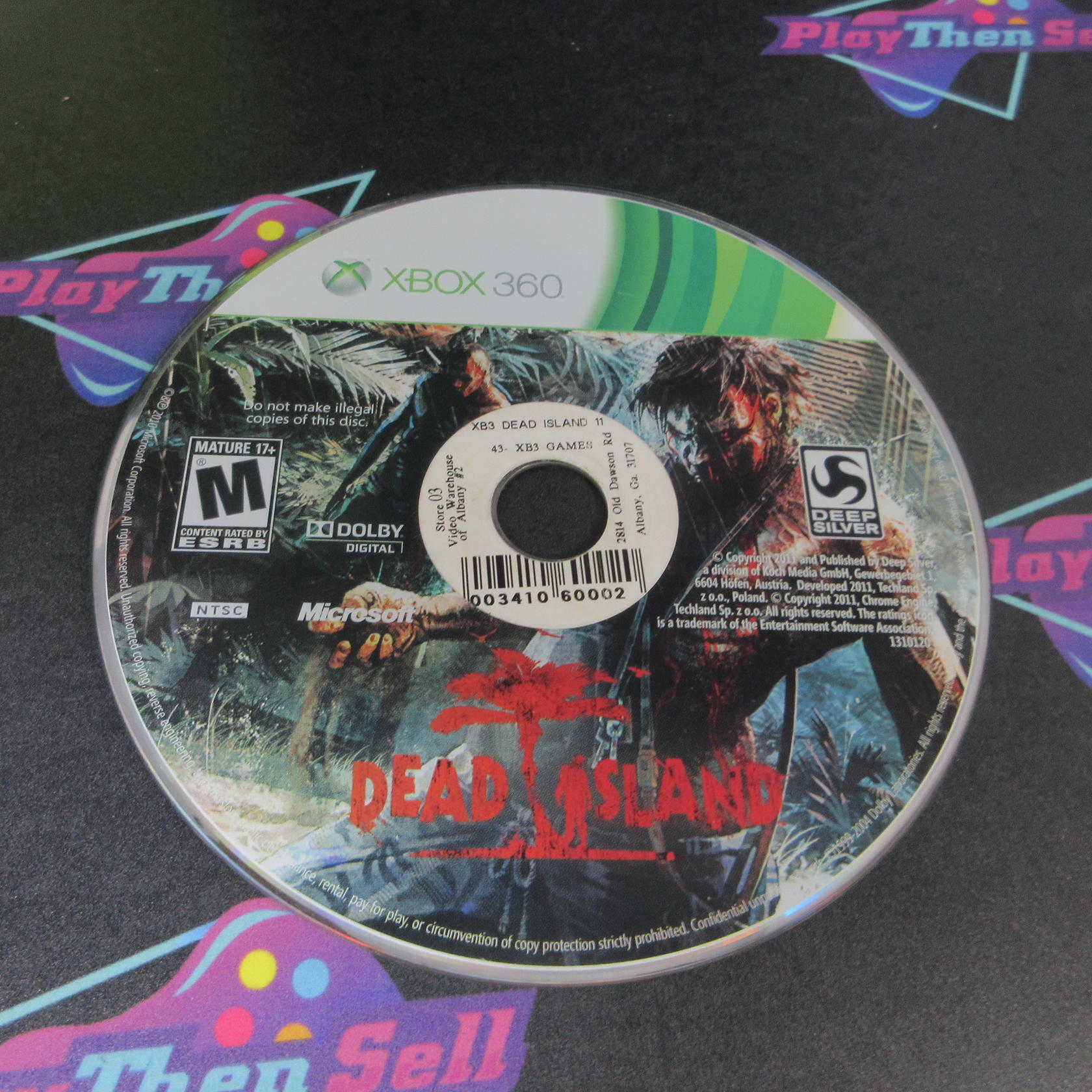 Dead Island Xbox 360 DD/NM - Very Good