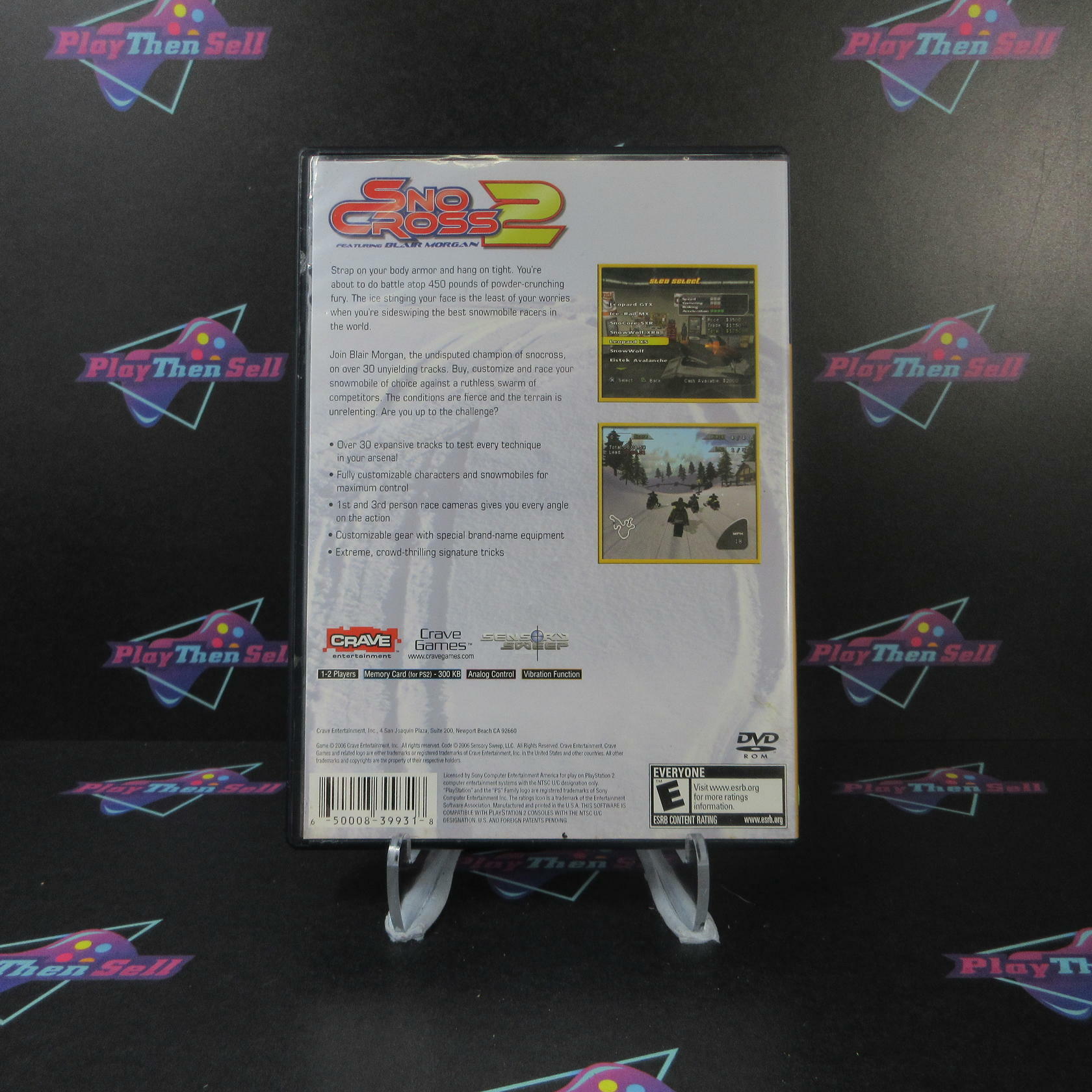 Snocross 2 Featuring Blair Morgan PS2 PlayStation 2 - Very Good