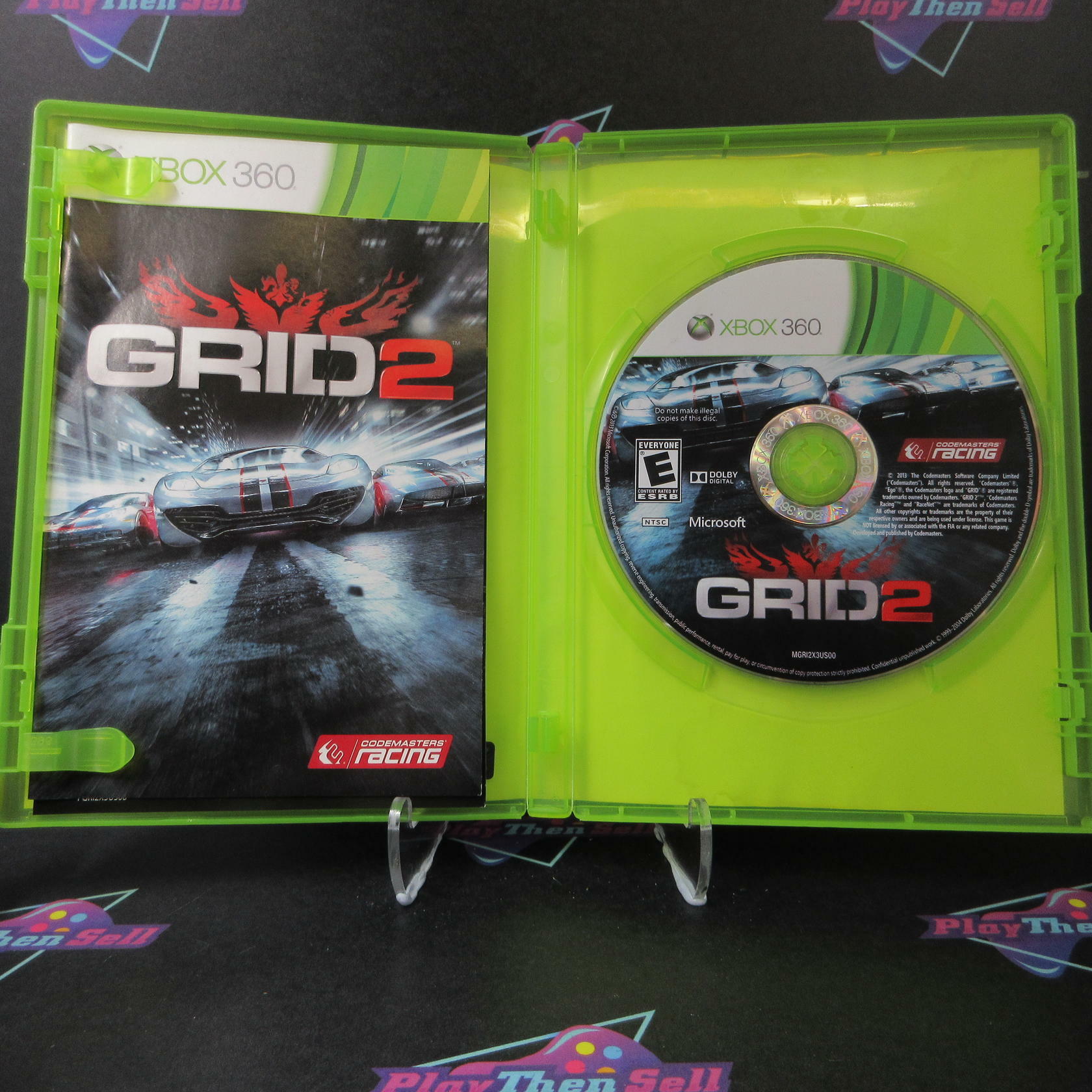 GRID 2 Xbox 360 AD Complete CIB - Very Good