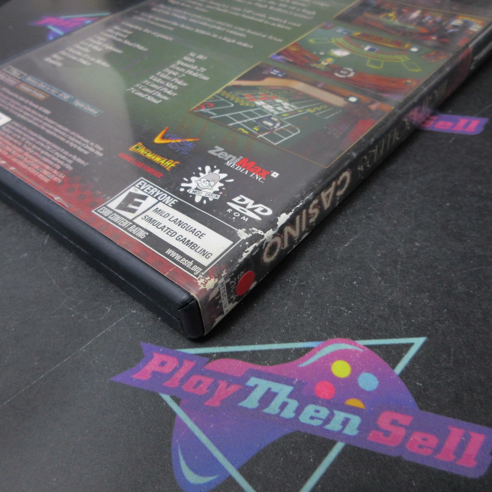 High Rollers Casino PS2 PlayStation 2 AD/NM - Very Good