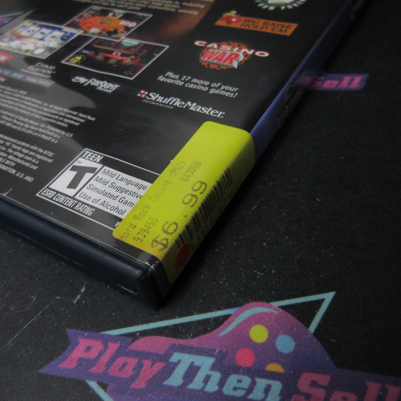 Hard Rock Casino PS2 PlayStation 2 AD Complete CIB - Very Good