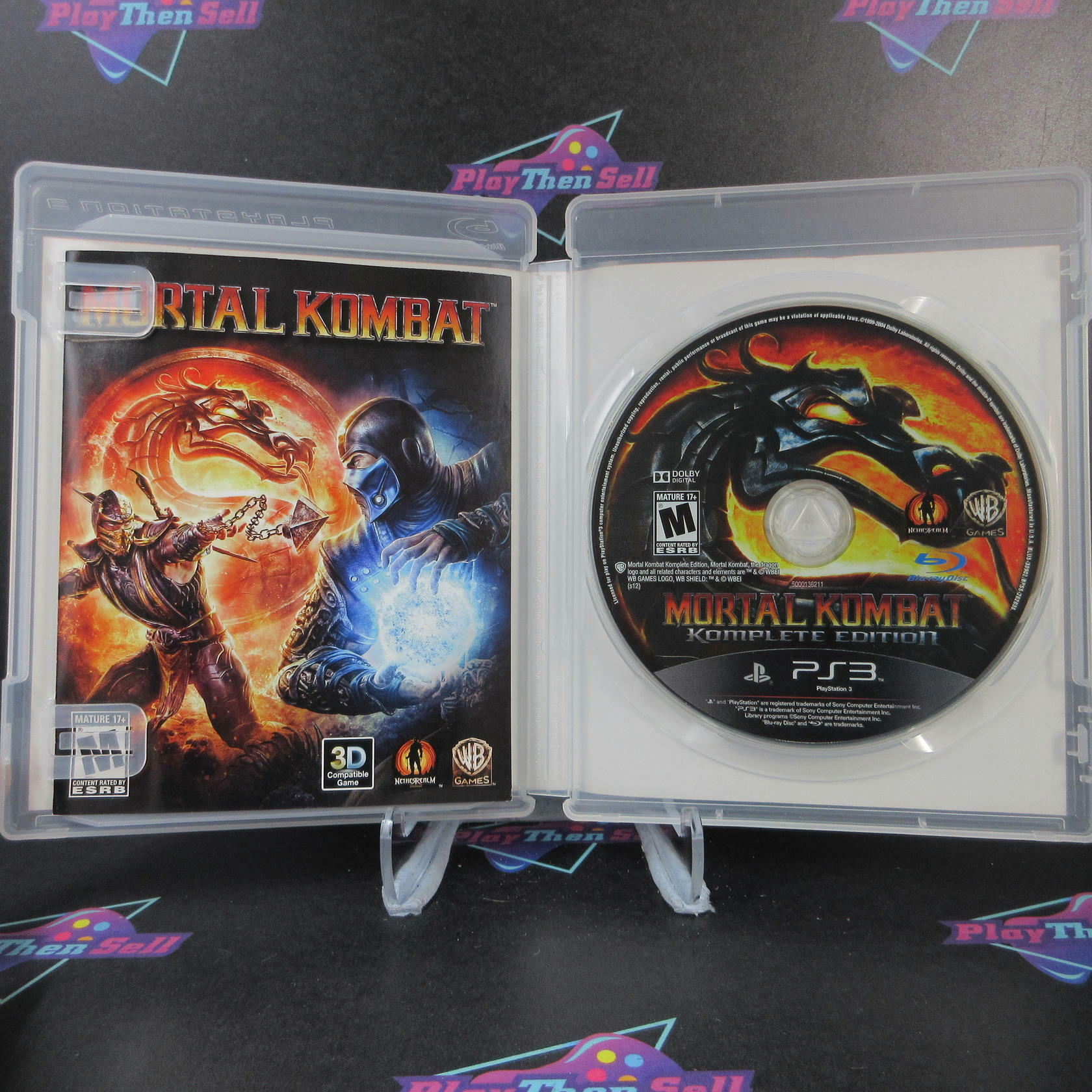 Mortal Kombat Komplete Edition GH PS3 PlayStation 3 AD BL Disc Complete CIB - Very Good