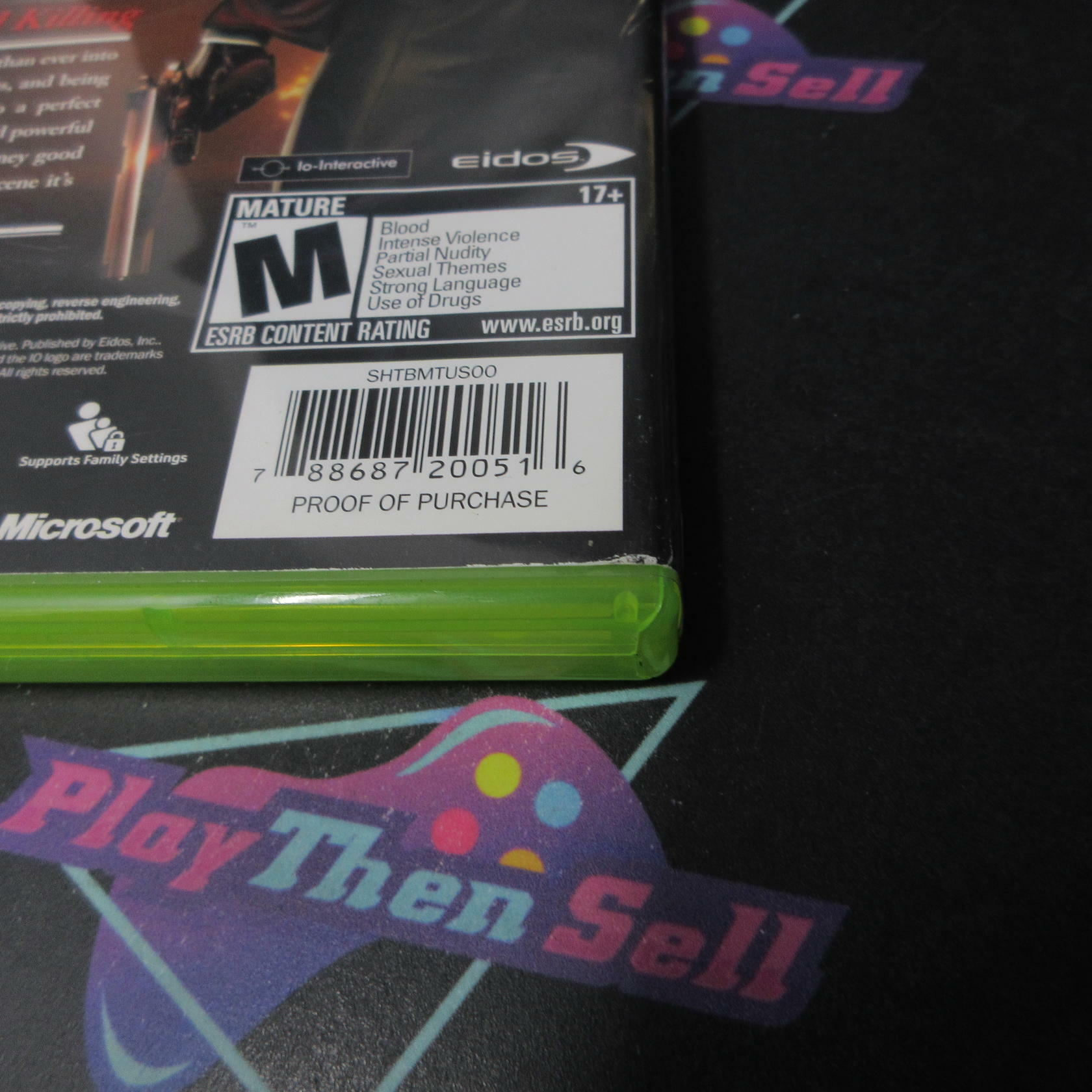Hitman Blood Money Xbox 360 AD/NM - Very Good