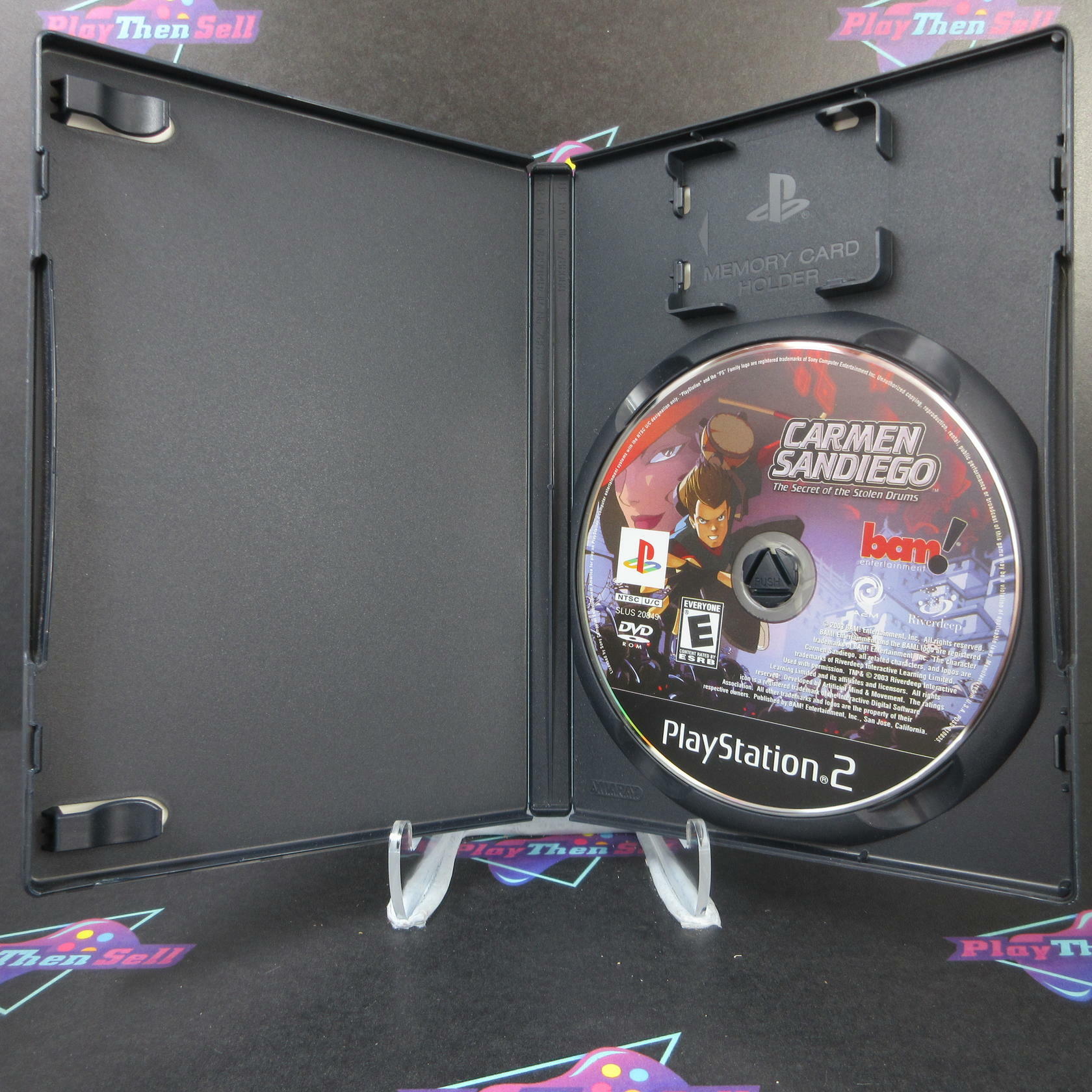 Carmen Sandiego: The Secret Of The Stolen Drums PS2 PlayStation 2 - Very Good