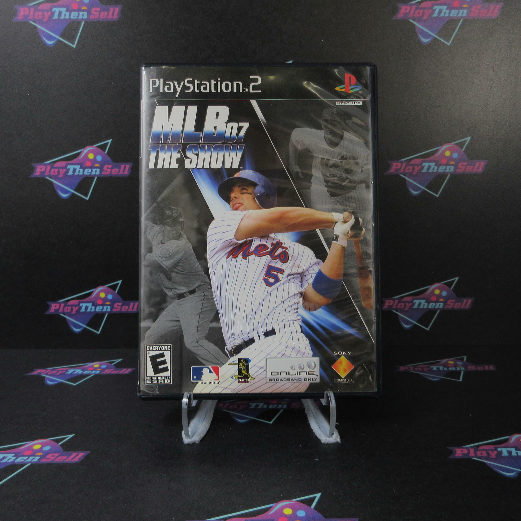 MLB 07 The Show + Reg Card PS2 PlayStation 2 AD Complete CIB - Very Good