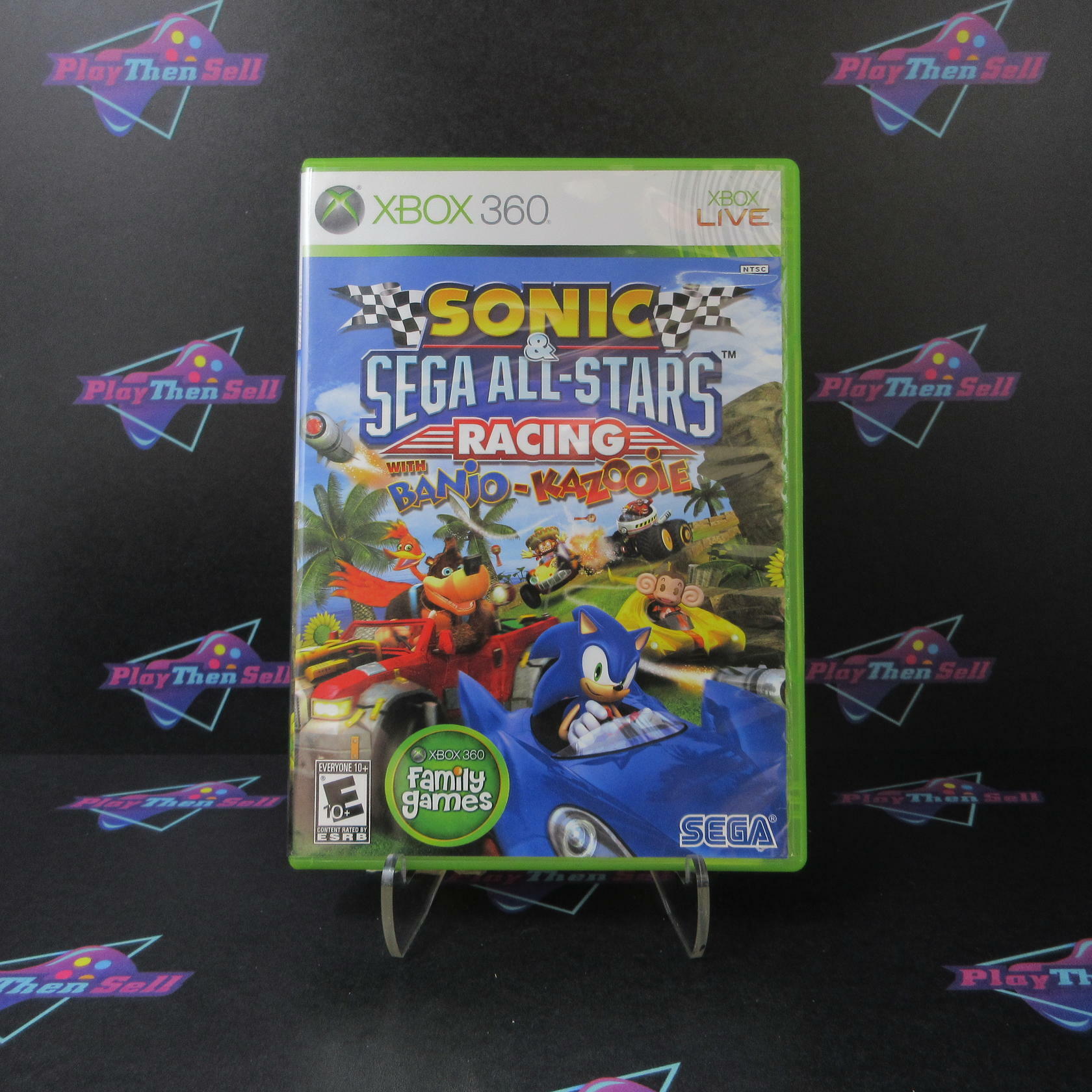 Sonic & SEGA All-Stars Racing Xbox 360 - Like New