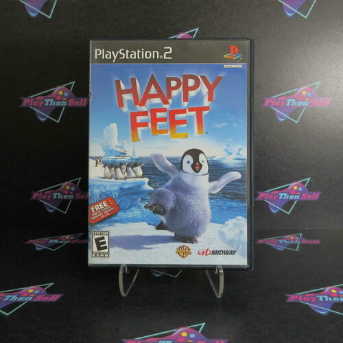 Happy Feet + Reg Card PS2 PlayStation 2 AD - Very Good