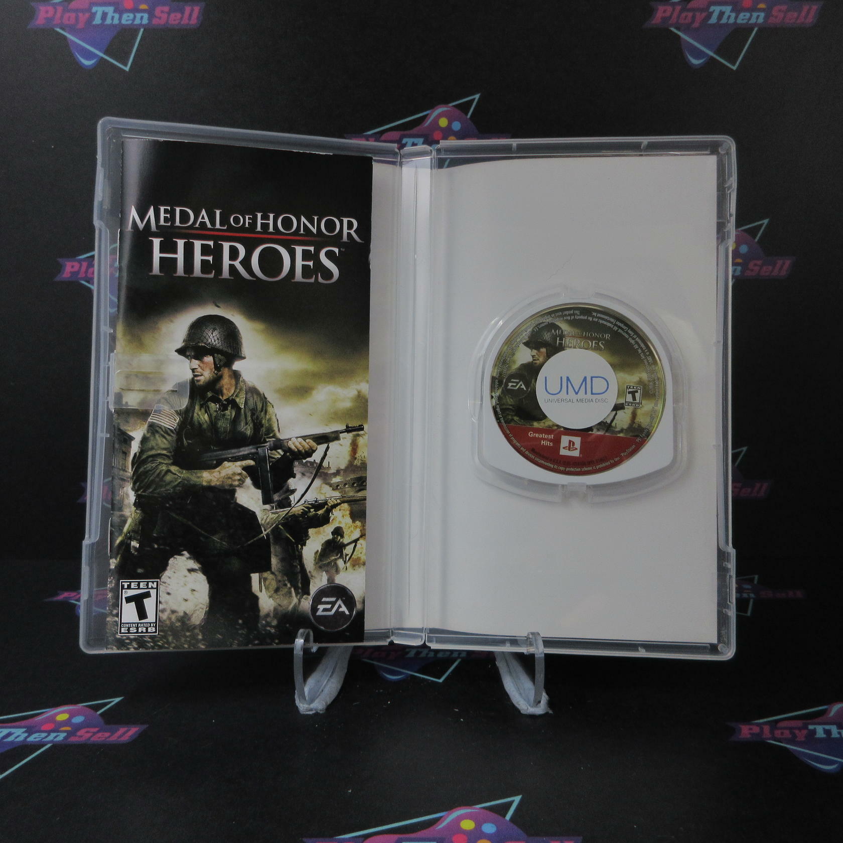Medal of Honor Heroes Sony PSP GH Disc - Like New