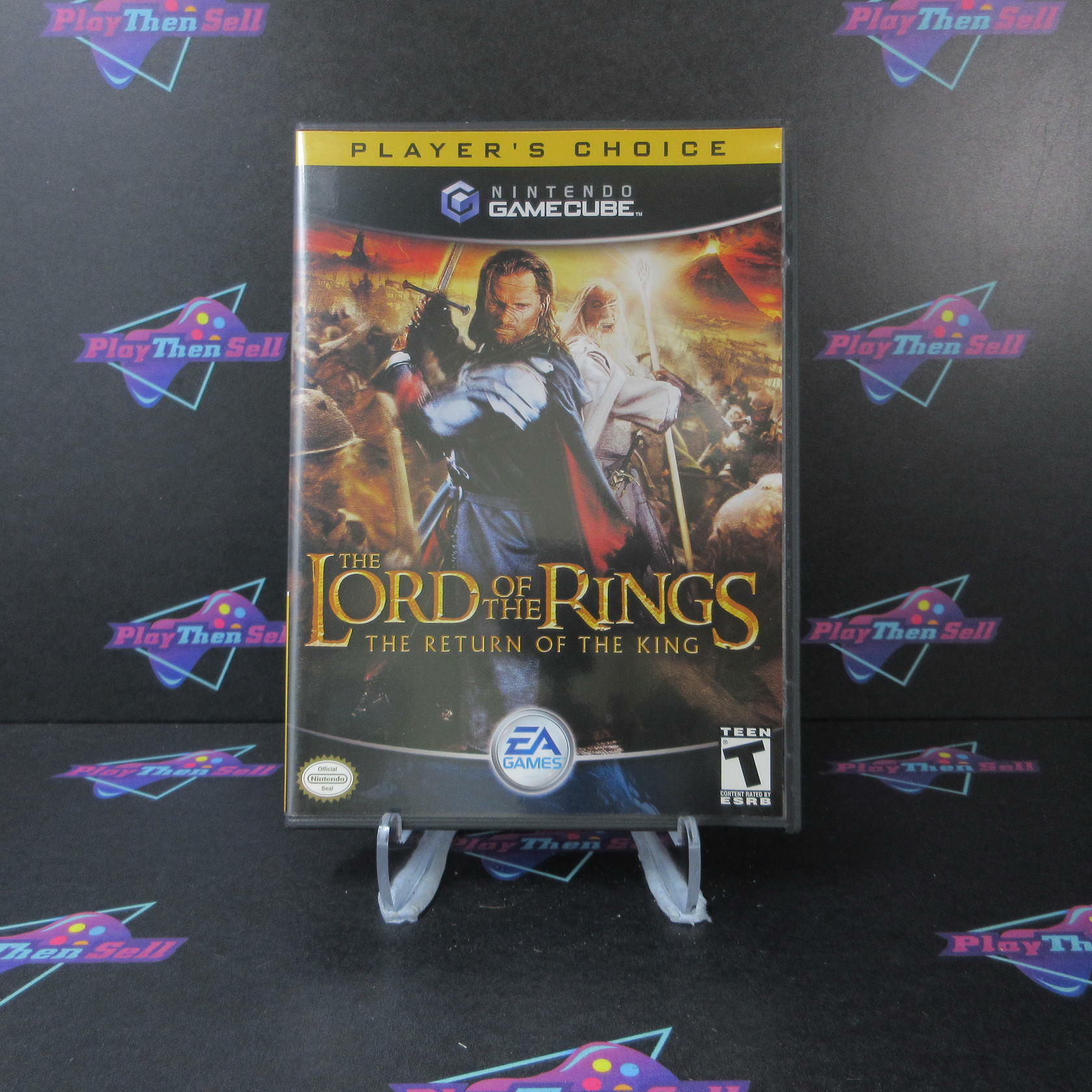 Lord of the Rings Return of the King Player's Choice Nintendo Gamecube - Like New