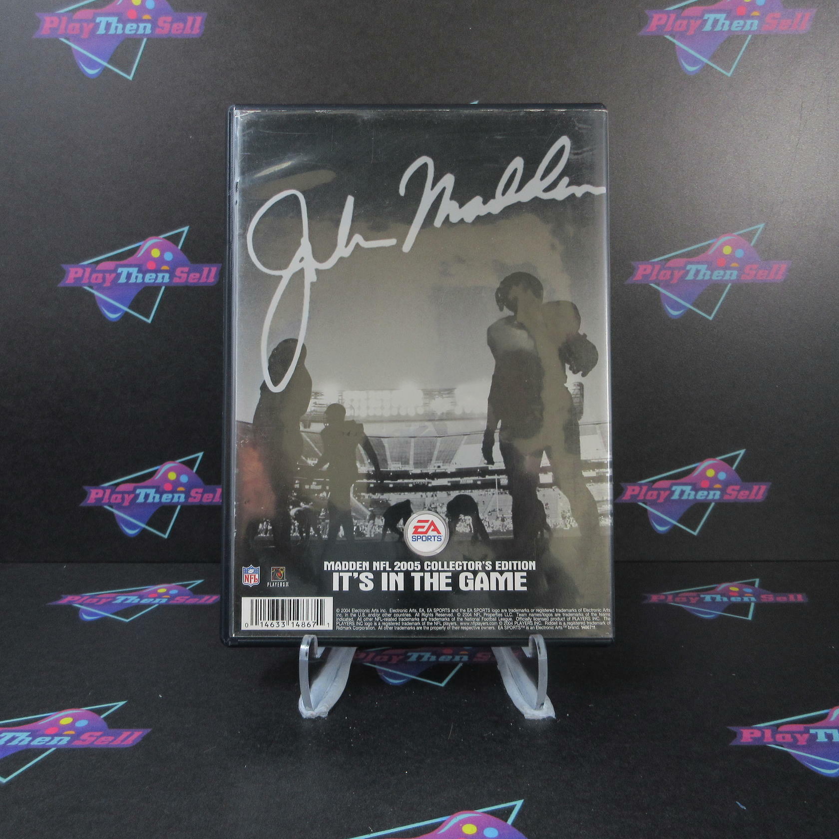 Madden NFL 2005 Collector's Edition PS2 PlayStation 2 AD Complete CIB - Very Good