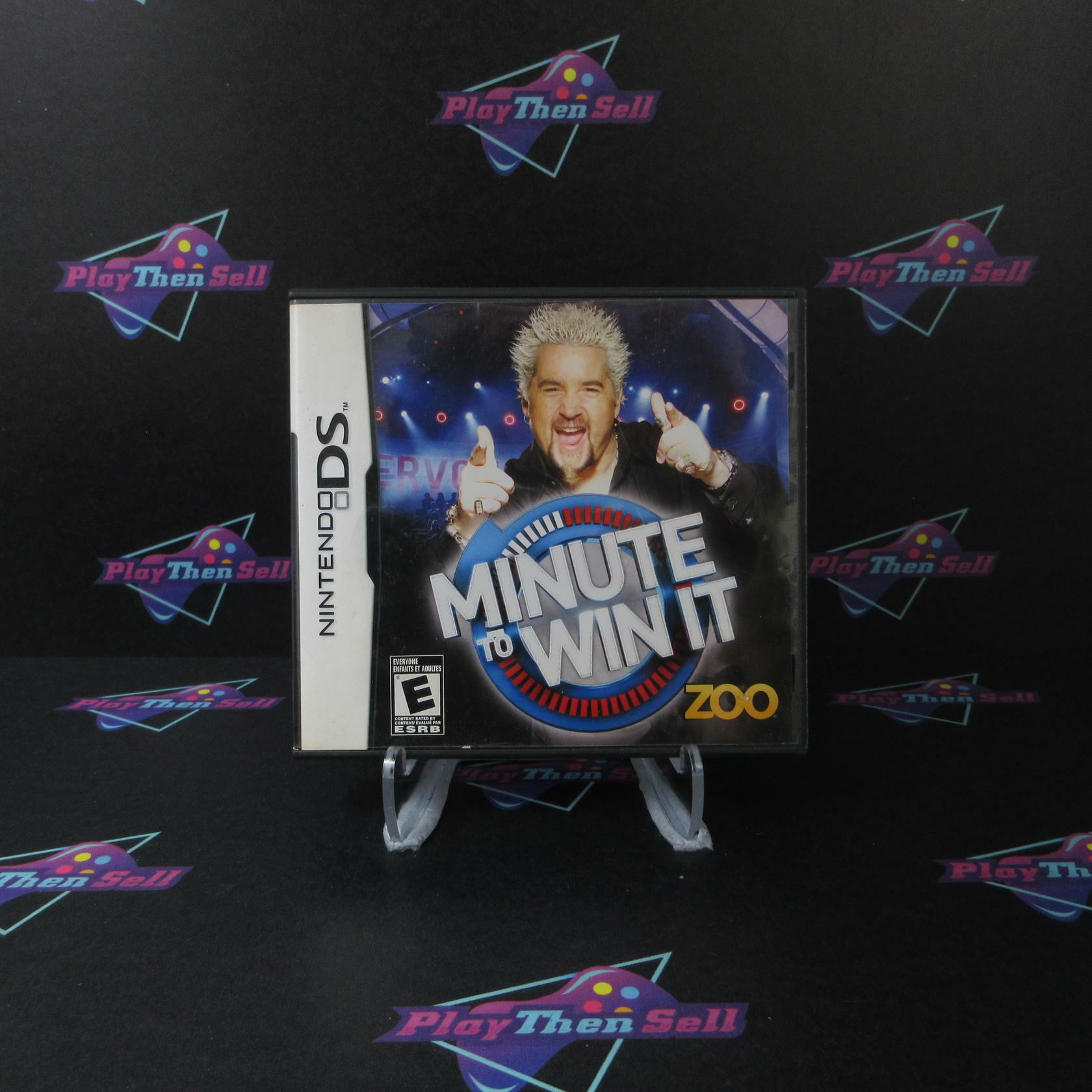 Minute To Win It - Nintendo DS AD Complete CIB - Very Good