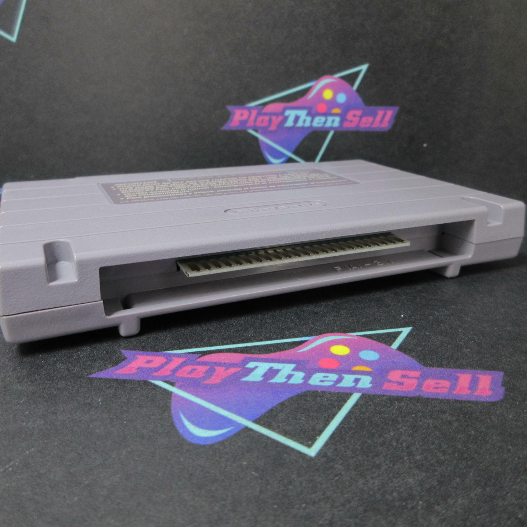 Mario's Early Years Fun with Numbers Nintendo SNES Cartridge Only Tested - Very Good