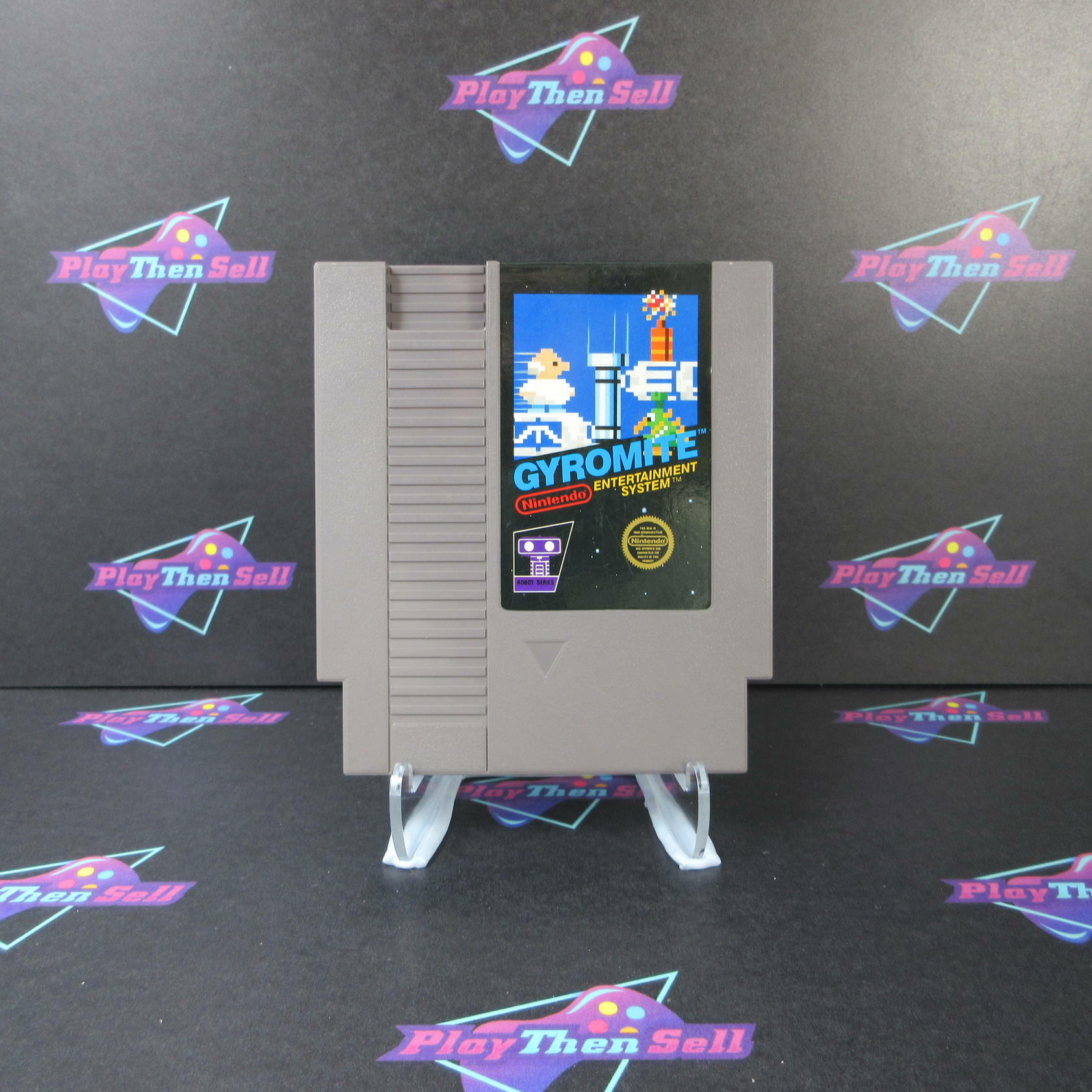 Gyromite Nintendo NES Cartridge Only Authentic / Tested - Very Good