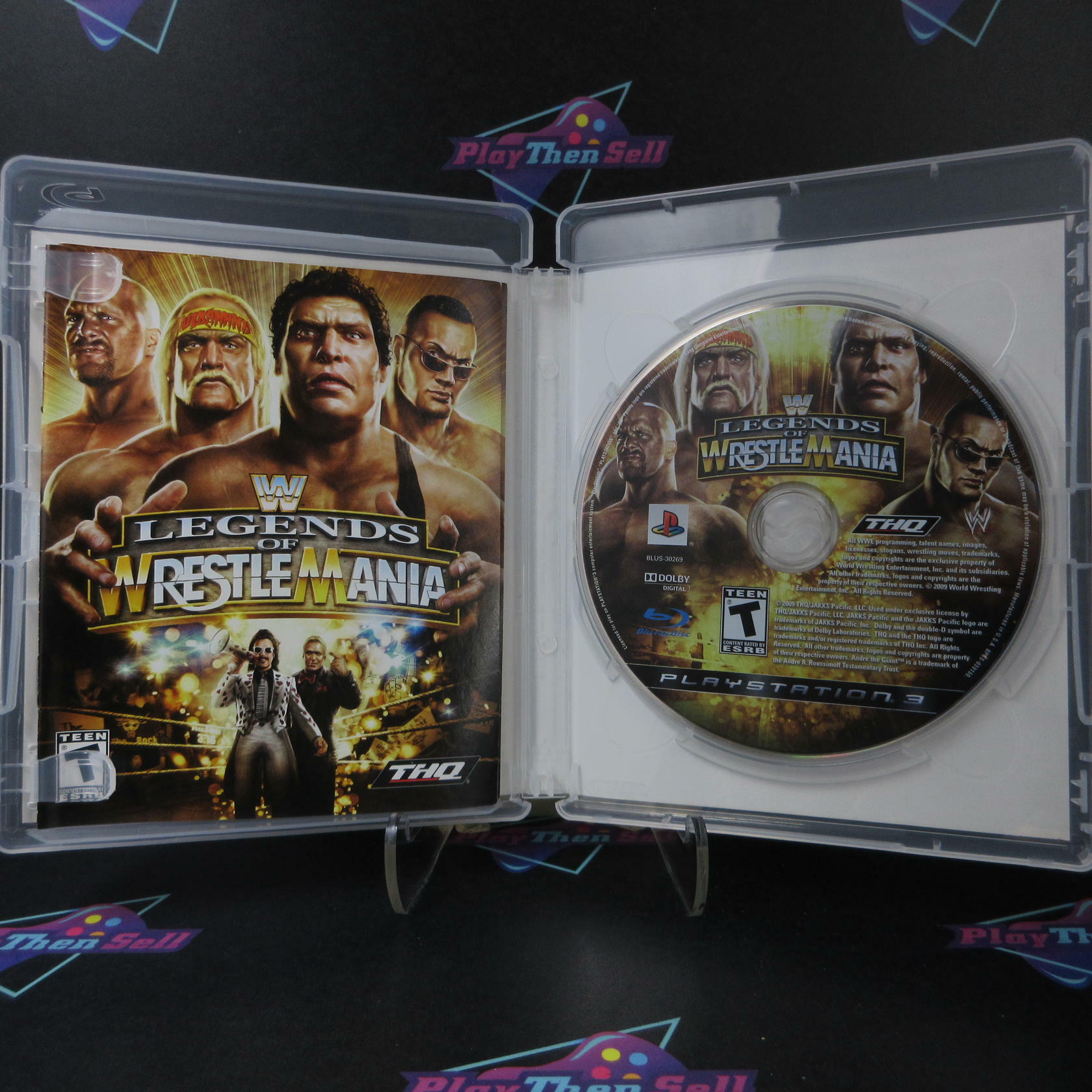 WWE Legends of WrestleMania PS3 PlayStation 3 - Like New