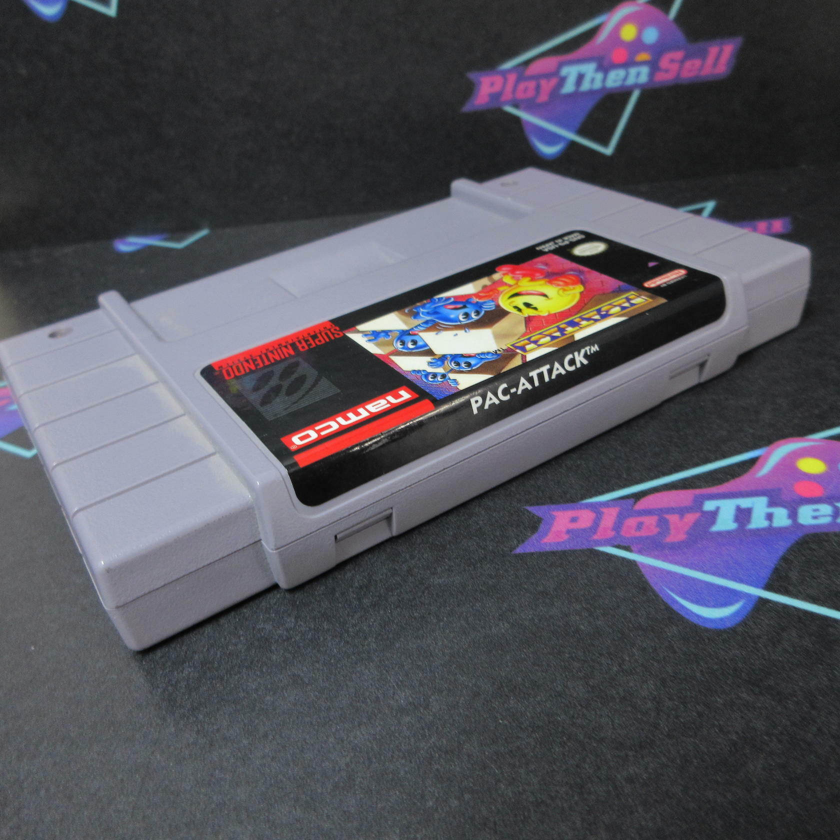Pac-Attack SNES Super Nintendo SNES Cartridge Only - Very Good