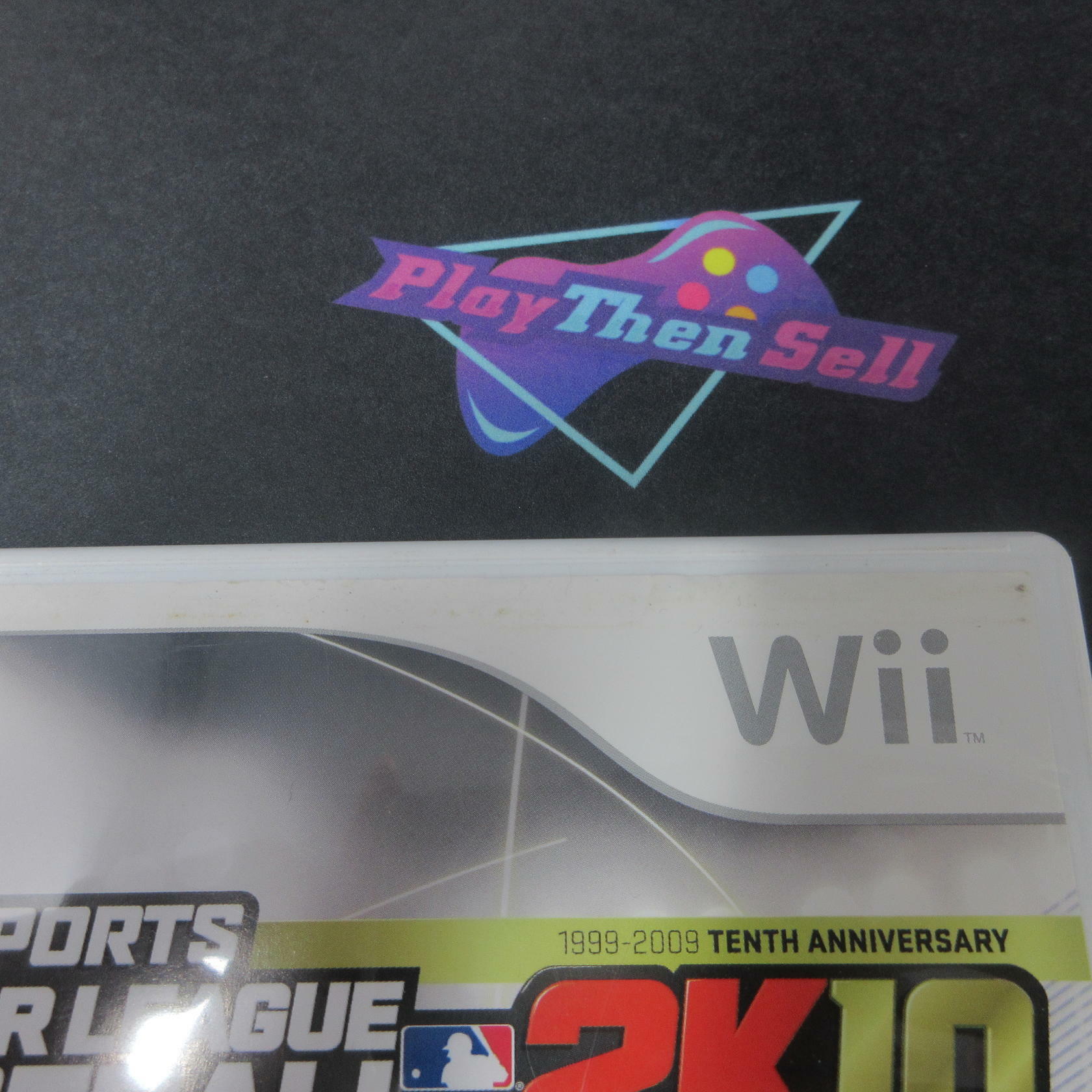 MLB 2K10 Nintendo Wii AD Complete CIB - Very Good