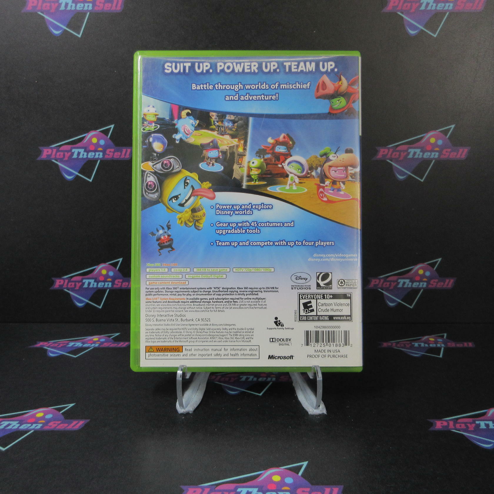 Disney Universe Xbox 360 DD Complete CIB - Very Good