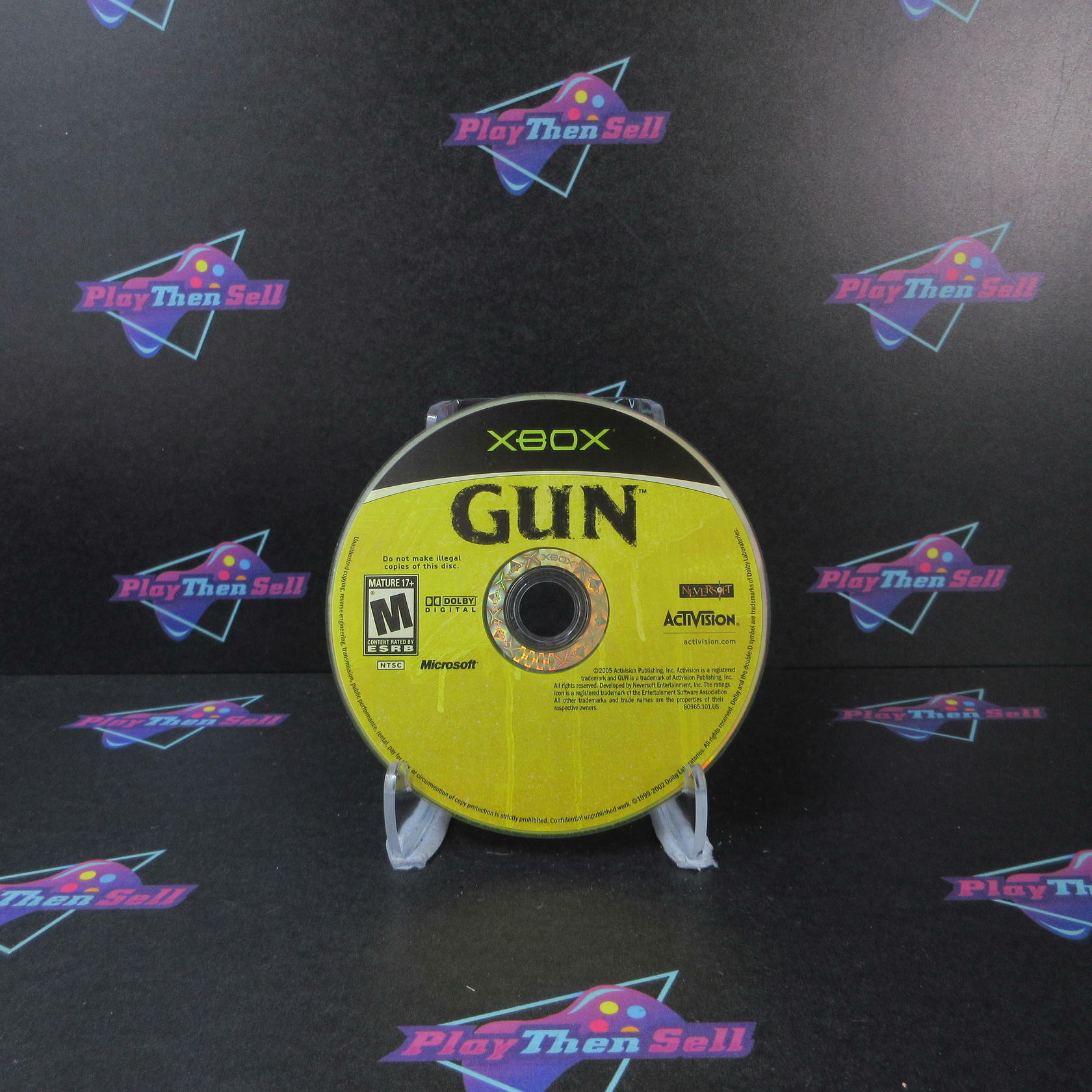 GUN - Xbox Disc Only - Very Good