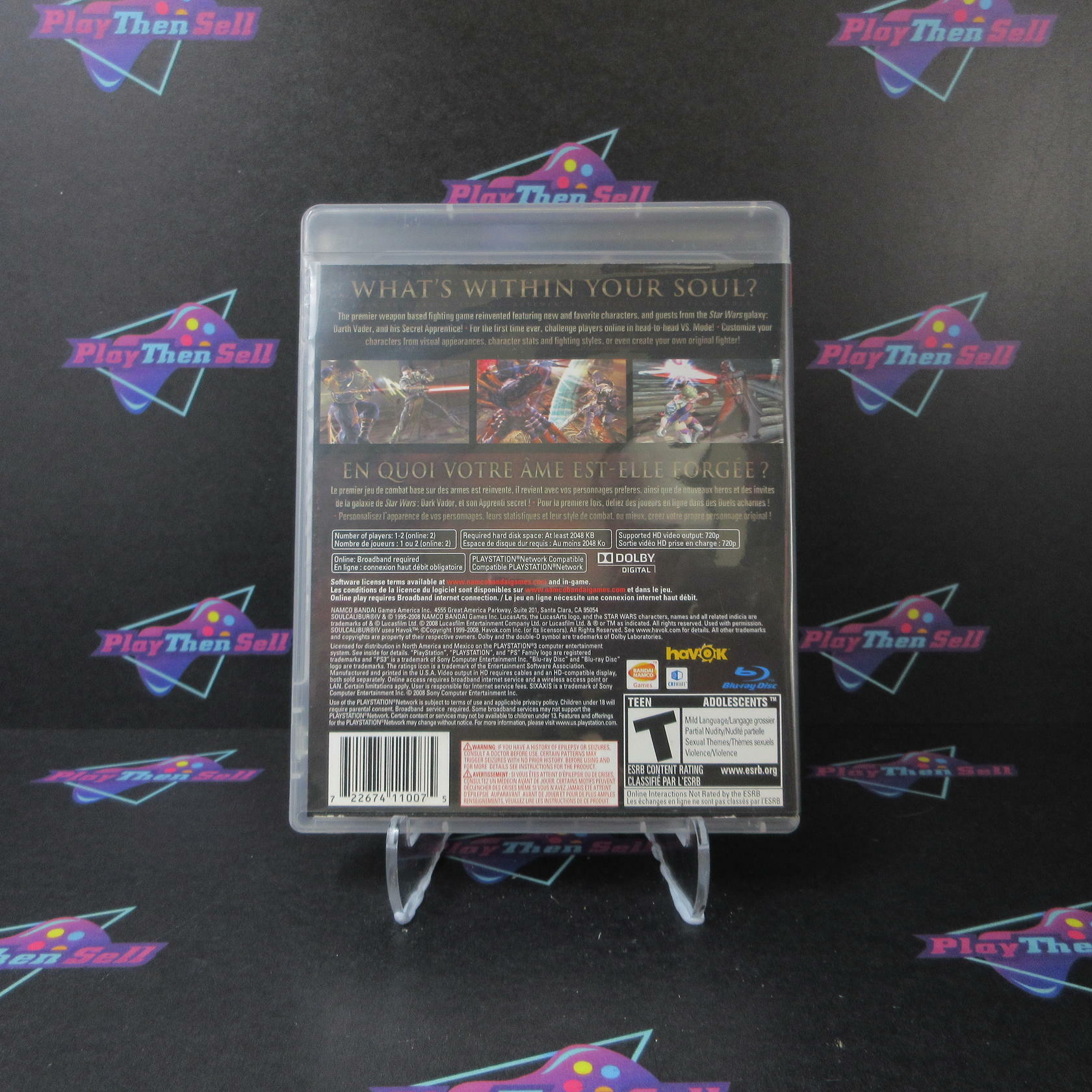 Soul Calibur IV Premium Edition Xbox 360 No Sleeve - Like New