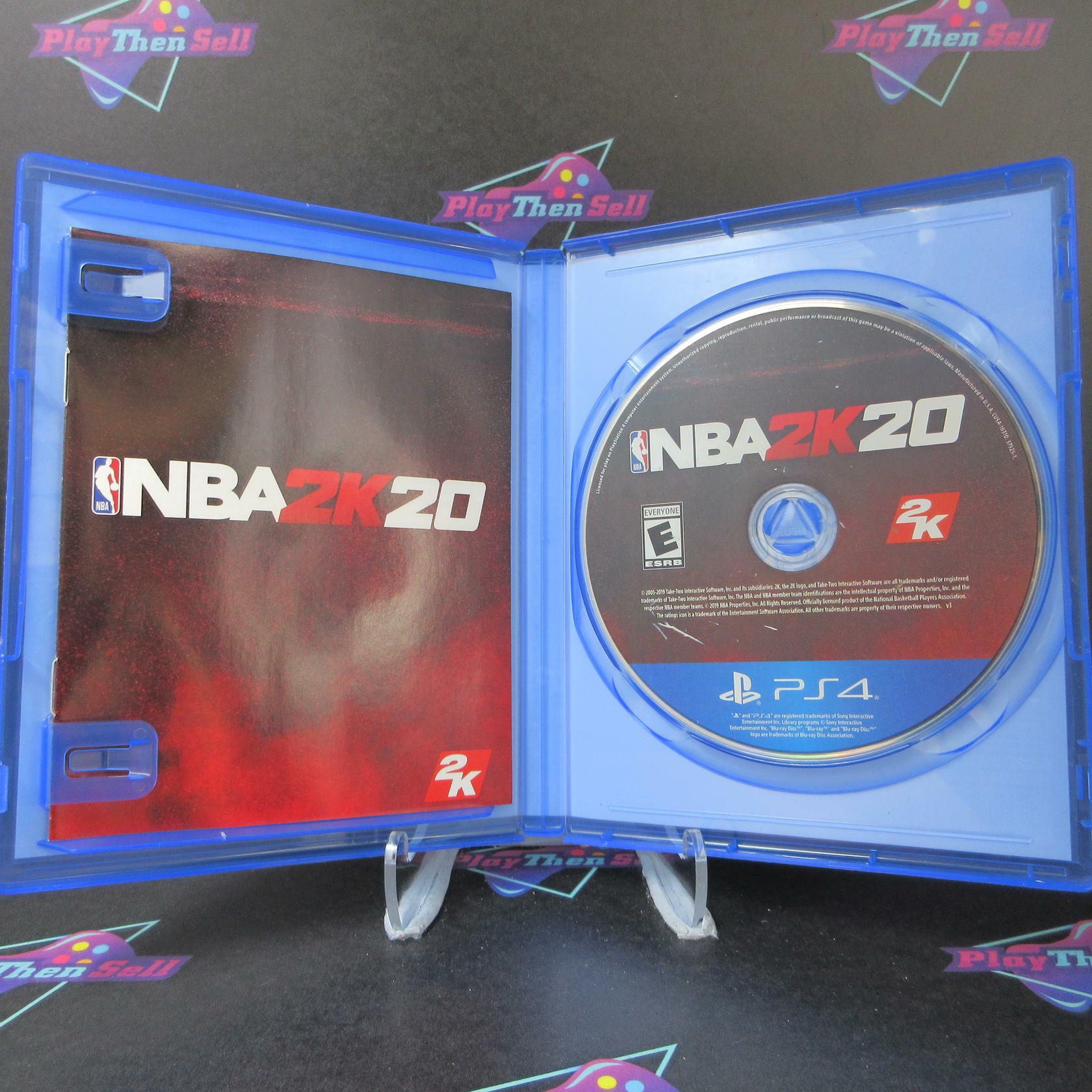 NBA 2K20 PS4 PlayStation 4 AD/DD Complete CIB - Very Good