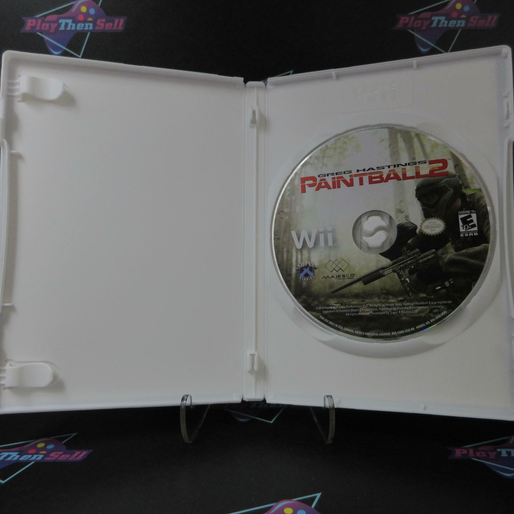 Greg Hastings Paintball 2 Nintendo Wii AD/NM - Very Good