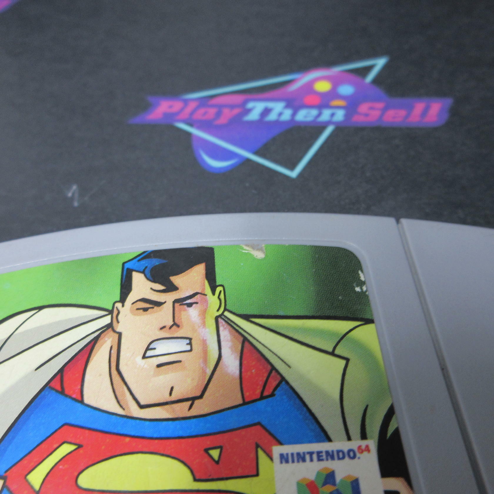 Superman Nintendo 64 N64 Cartridge Only Authentic / Tested - Very Good