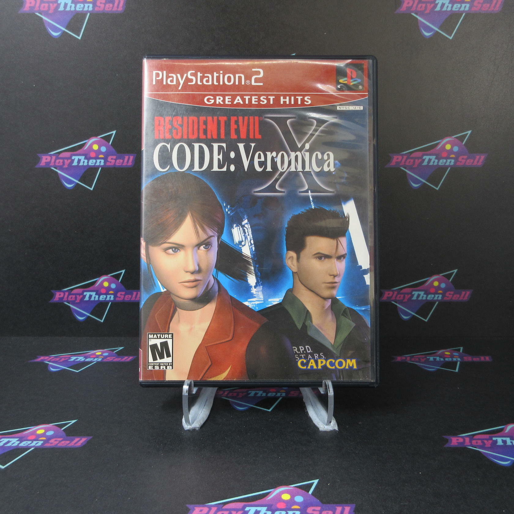 Resident Evil Code Veronica X GH PS2 PlayStation 2 AD Complete CIB - Very Good