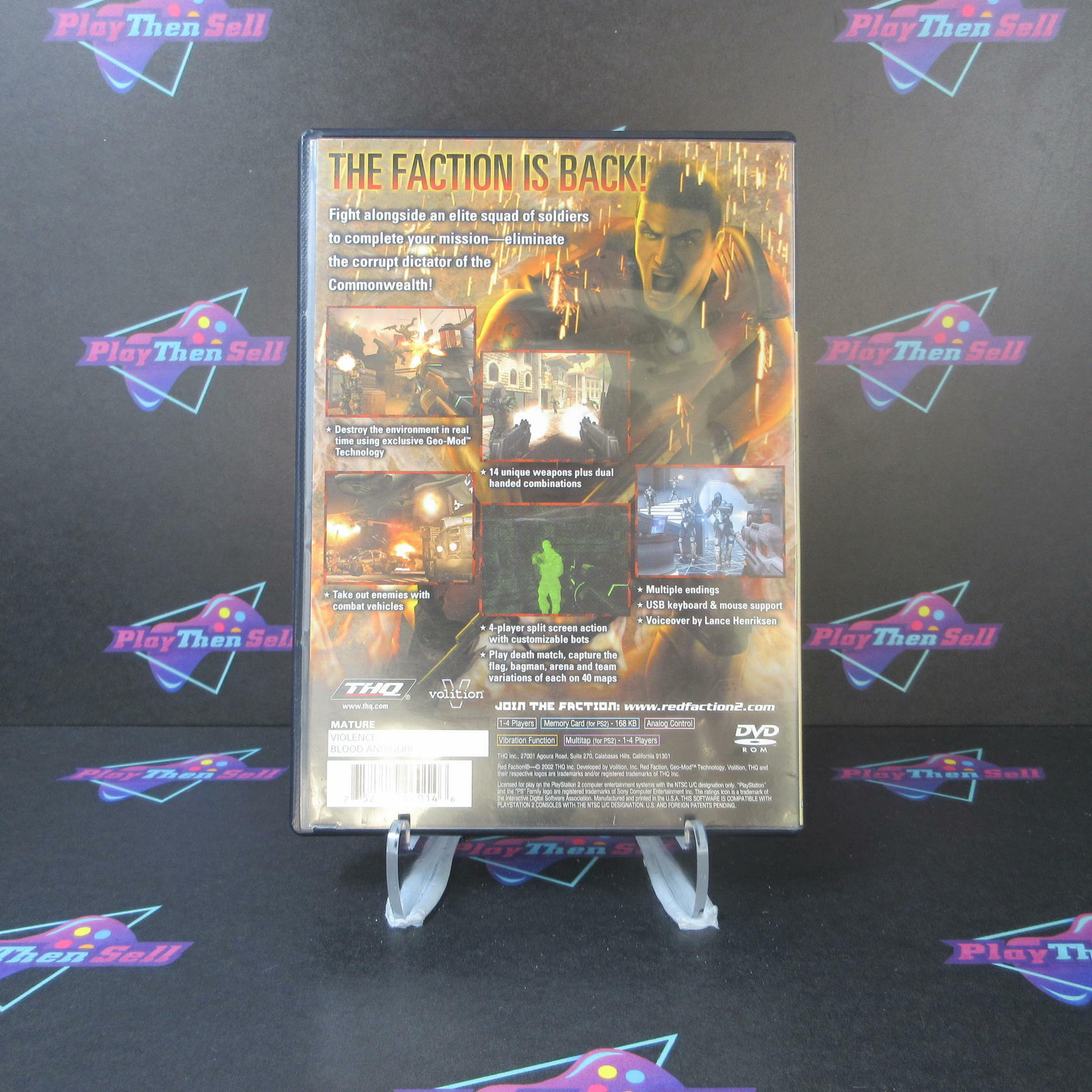 Red Faction II PS2 PlayStation 2 - Very Good