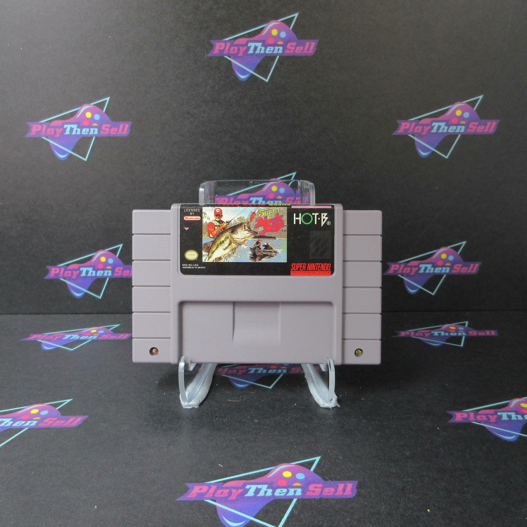 Super Black Bass SNES Super Nintendo SNES Cartridge Only Authentic / Tested - Very Good