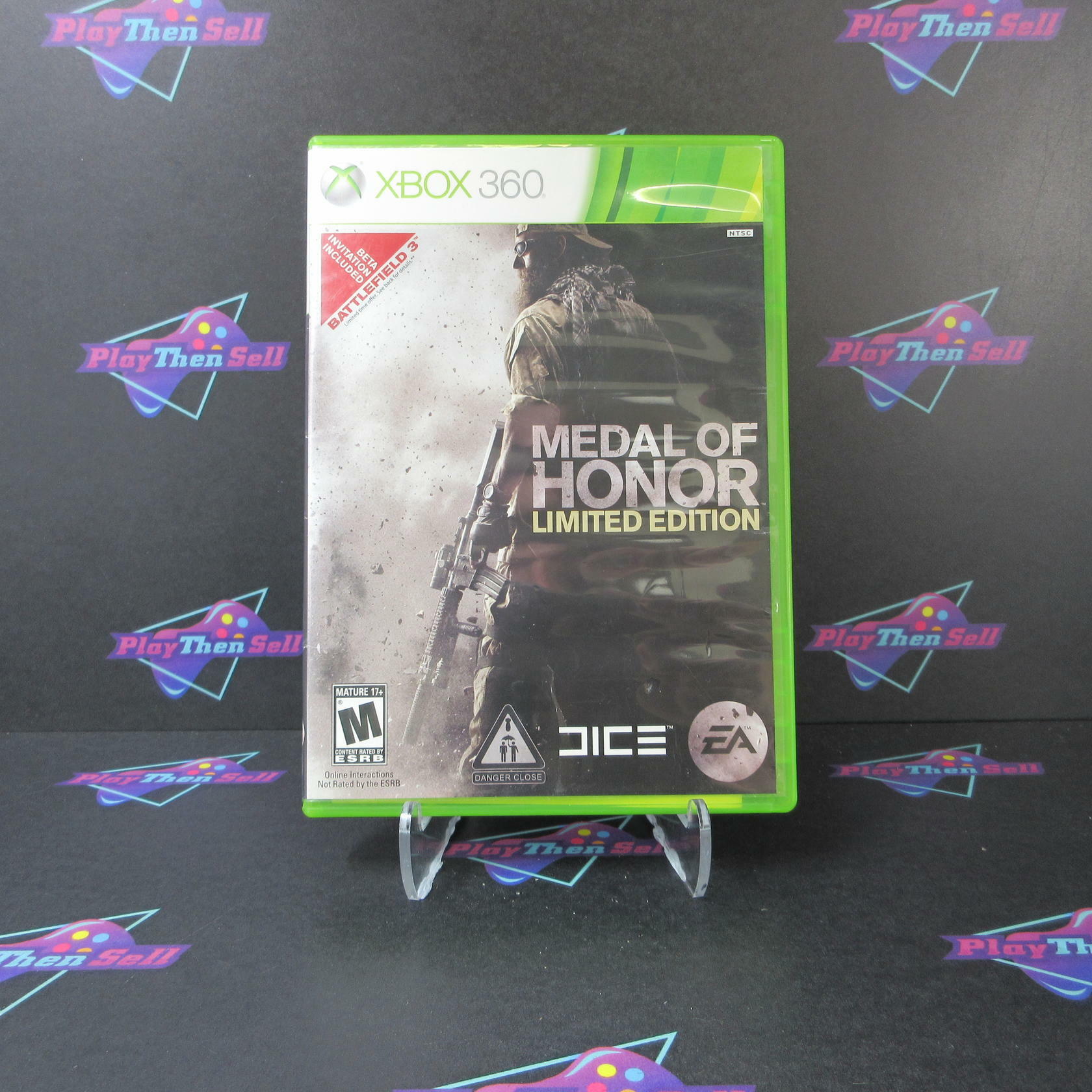 Medal of Honor Limited Edition Xbox 360 AD Complete CIB - Very Good
