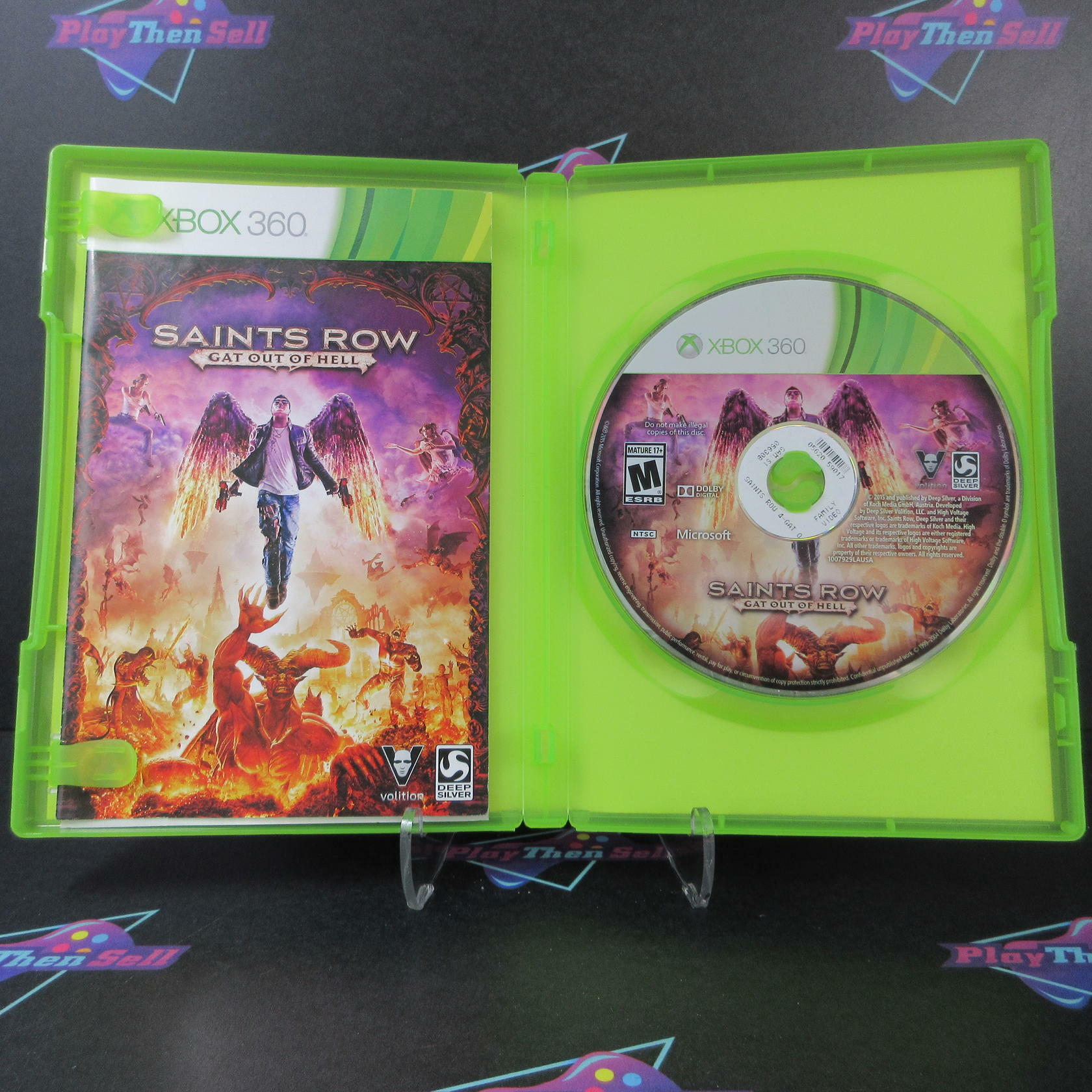 Saints Row Gat out of Hell First Edition Xbox 360 DD Complete CIB - Very Good