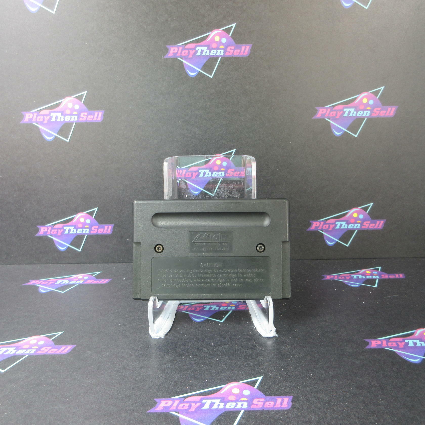 WWF Super Wrestlemania Sega Genesis Cartridge Only Authentic / Tested - Very Good