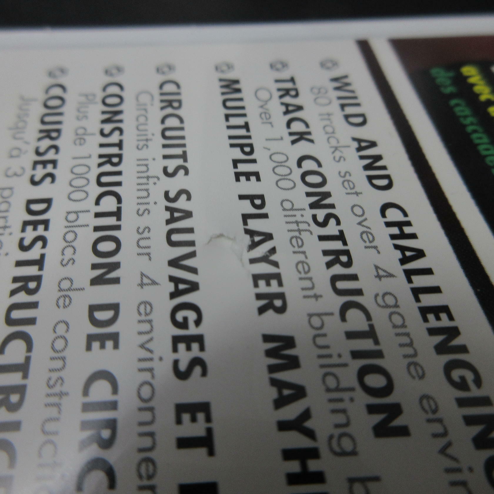 Build N Race - Nintendo Wii AD Complete CIB - Very Good