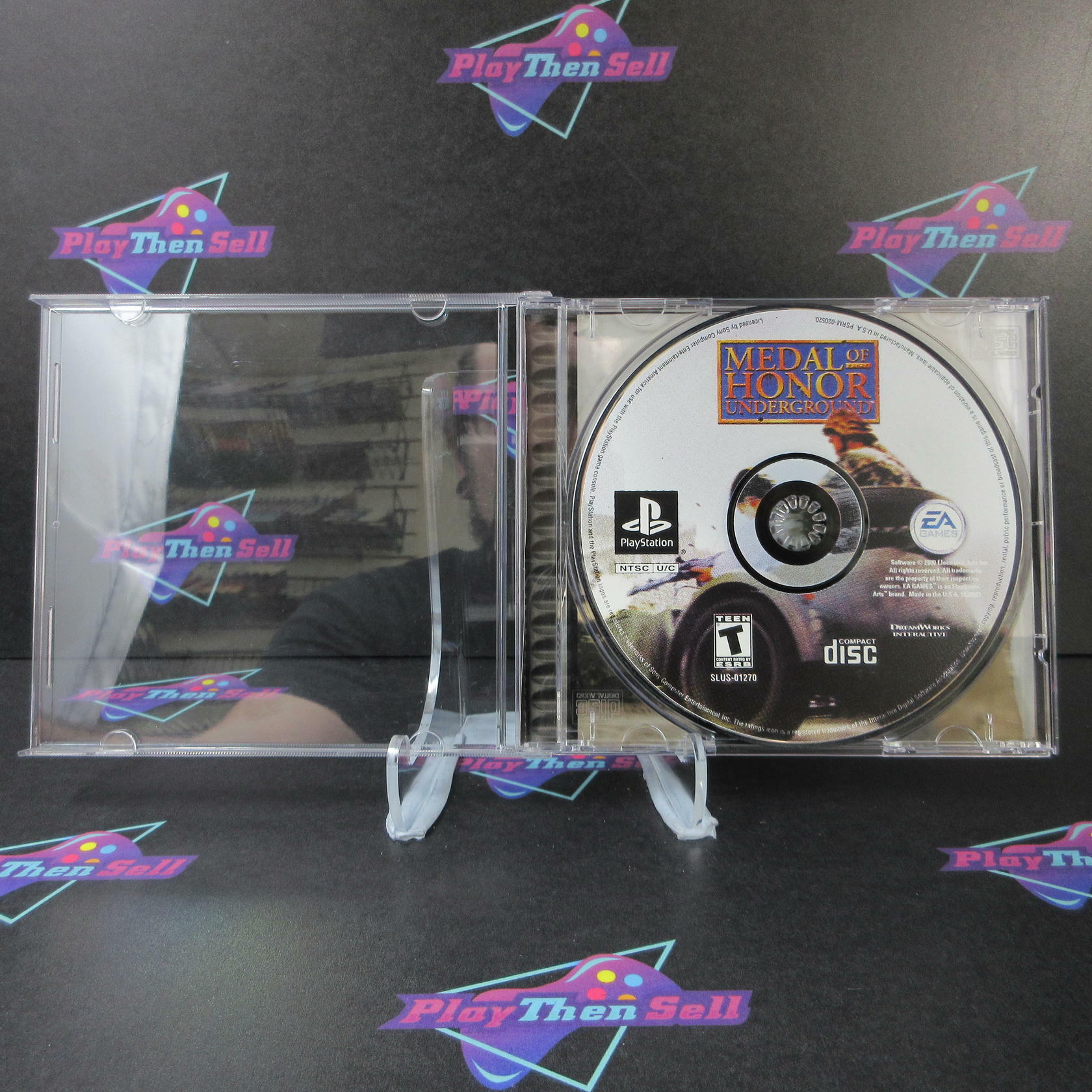 Medal of Honor Underground PS1 PlayStation 1 - Very Good