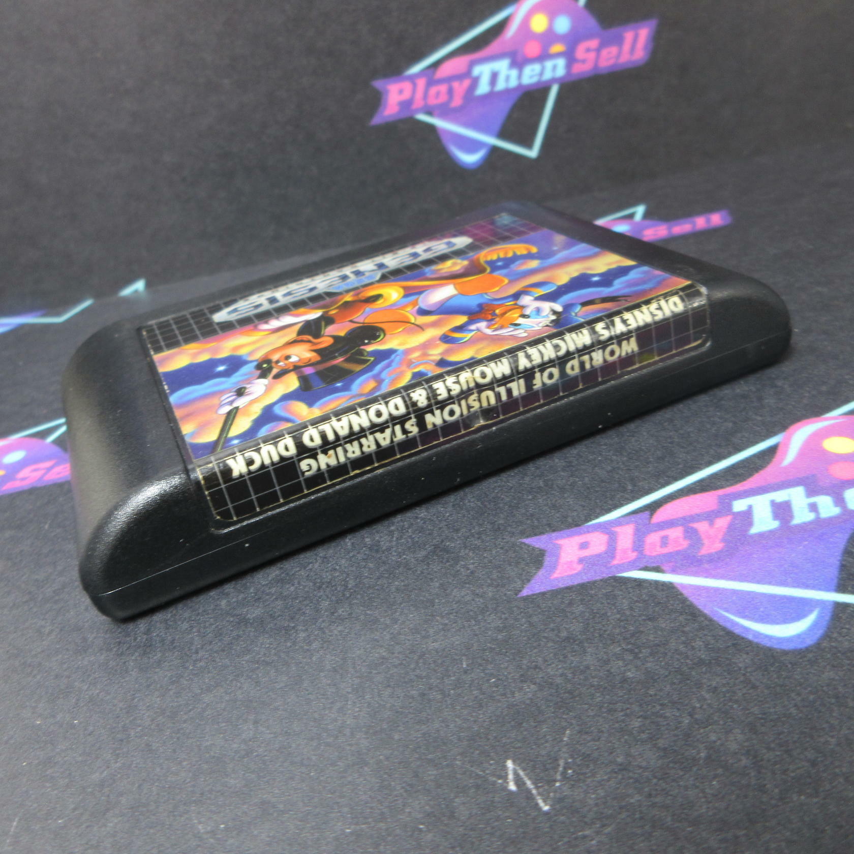 World of Illusion Disneys Mickey Mouse & Donald Duck Sega Genesis Cartridge Only - Very Good