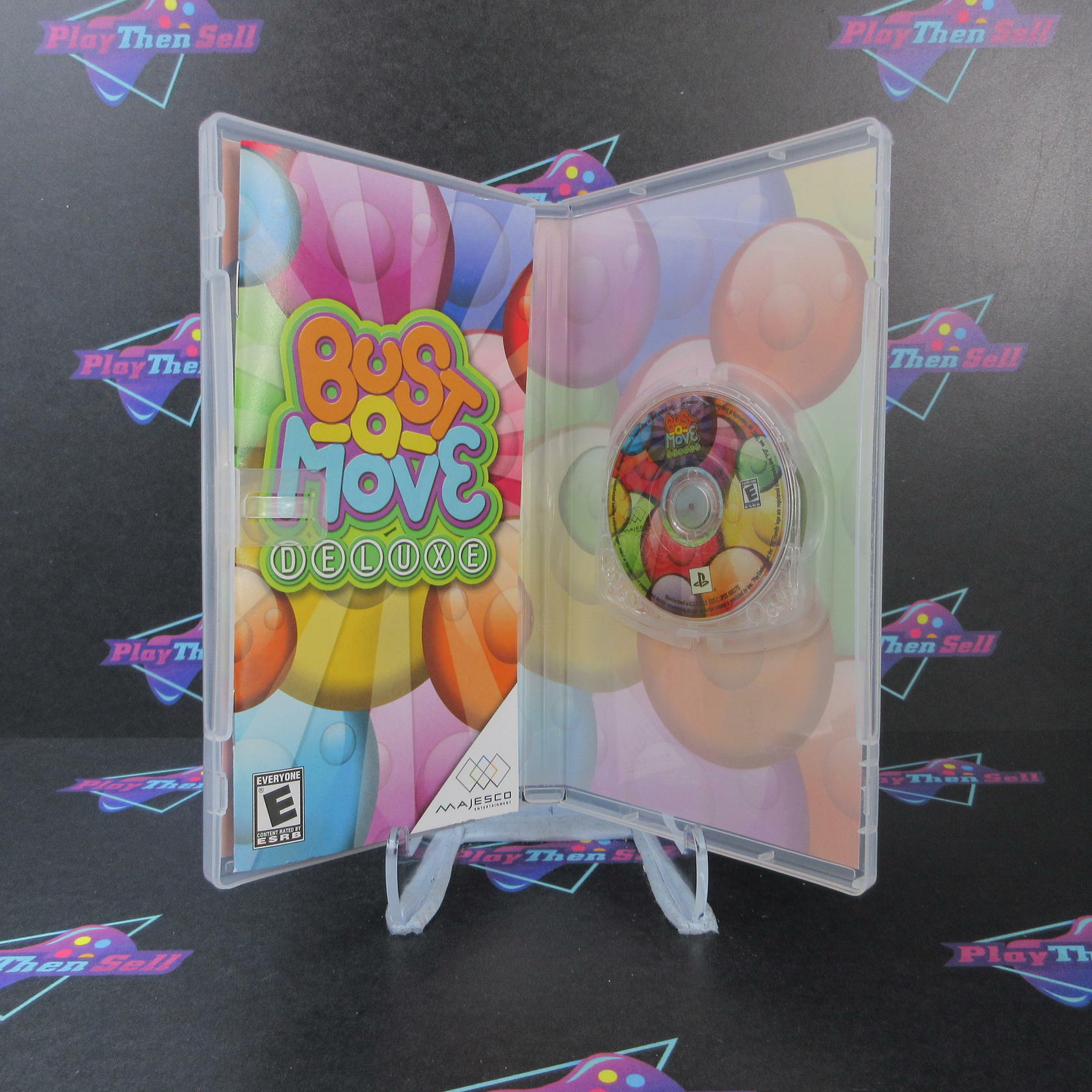 Bust-a-Move Deluxe Clear UMD Sony PSP - Like New