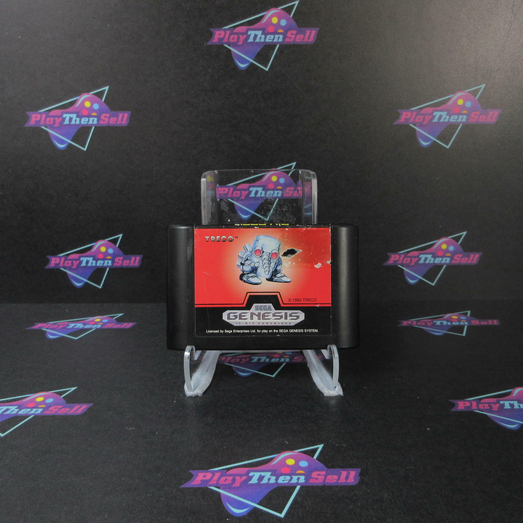 Atomic Robo-Kid Sega Genesis Cartridge Only AD Authentic / Tested - Very Good