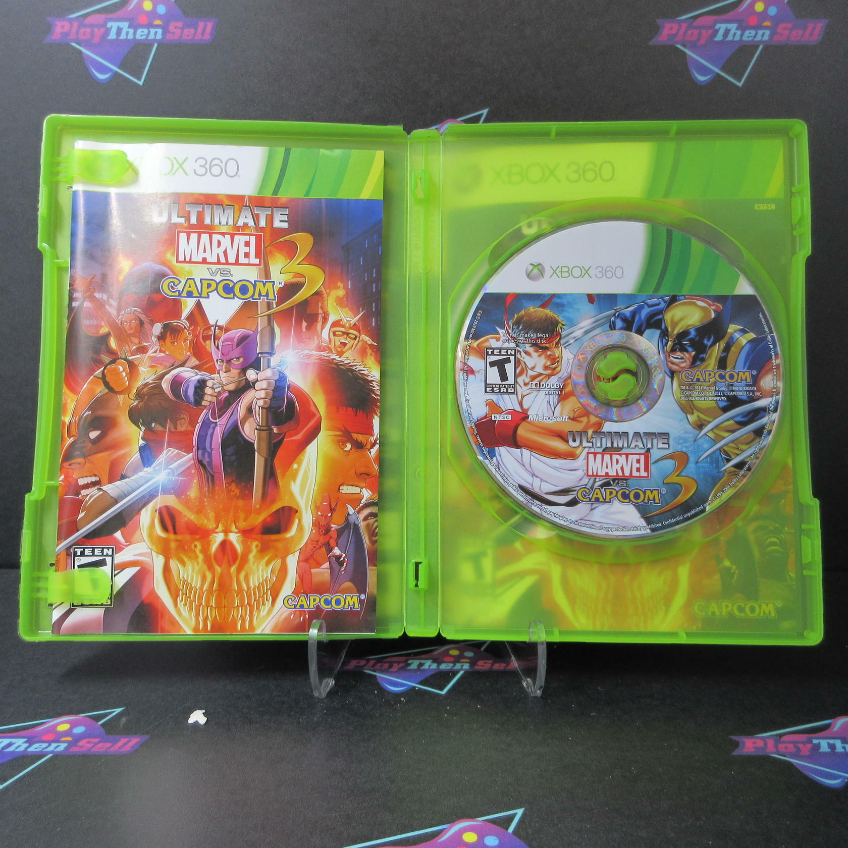 Ultimate Marvel Vs. Capcom 3 Xbox 360 AD Complete CIB - Very Good