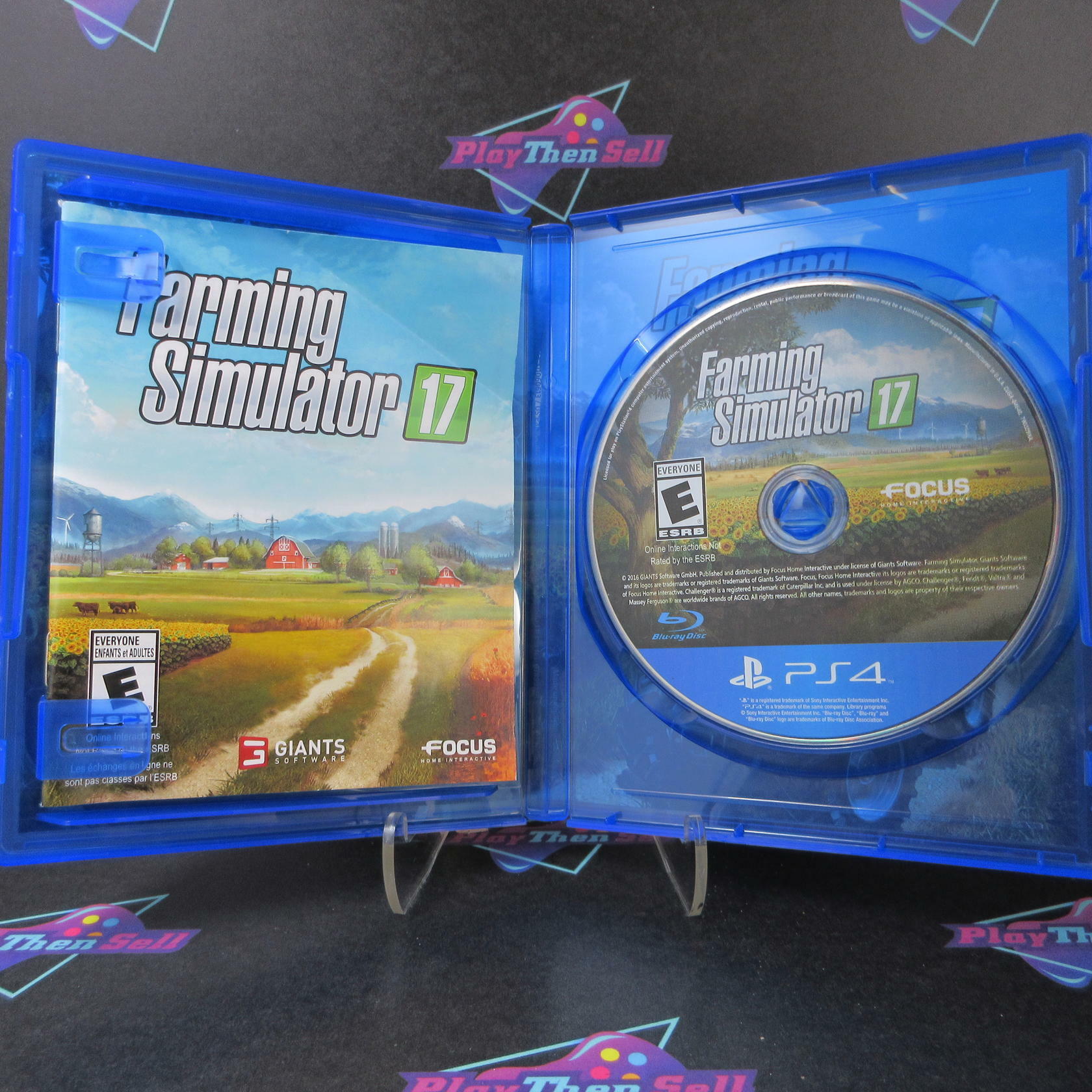Farming Simulator 17 PS4 PlayStation 4 - Like New